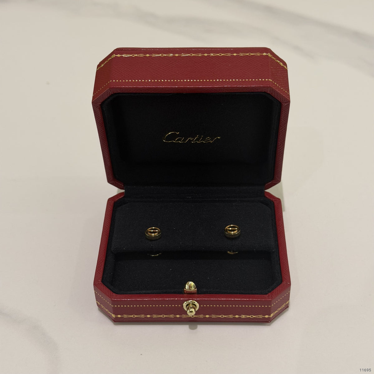 Cartier LOVE Screw Earrings 18K Rose Gold