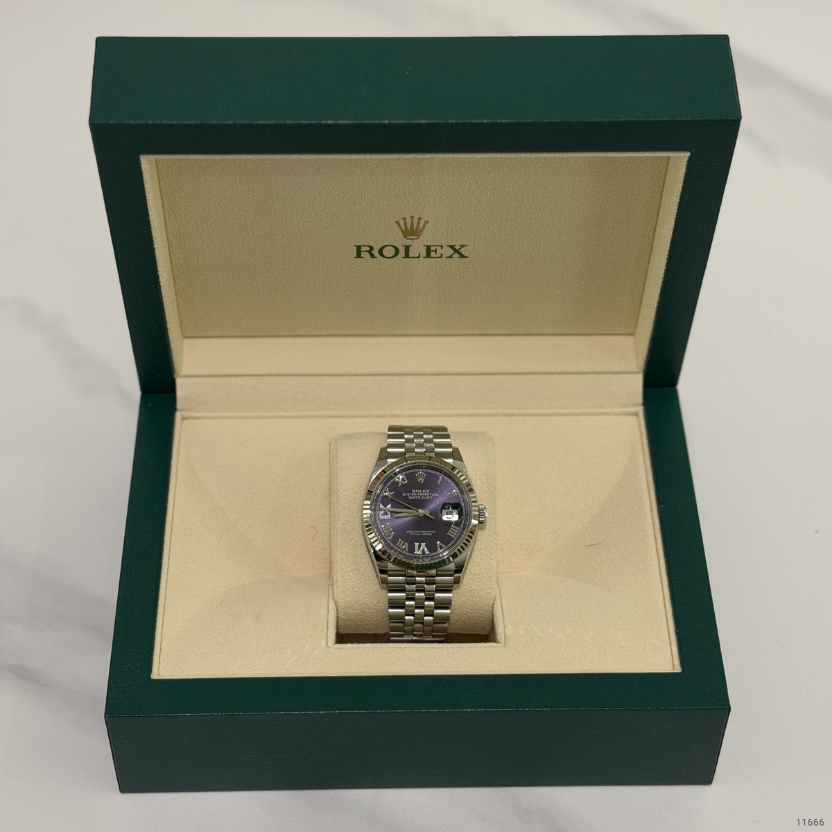 Rolex Datejust 36 126234 Purple Dial