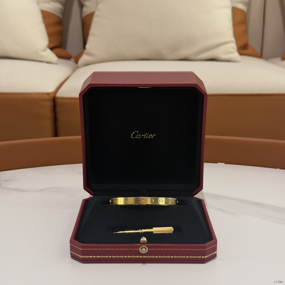 Cartier LOVE Bracelet Classic Model 18K Yellow Gold | CARTIER