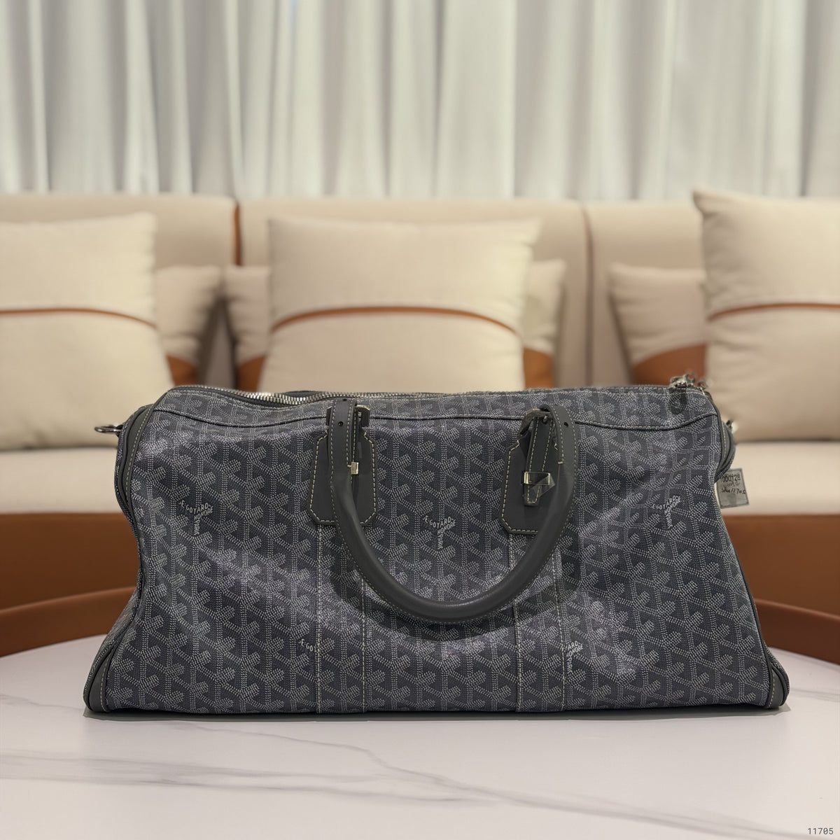 Goyard Bowling 45 Travel Bag Grey | GOYARD