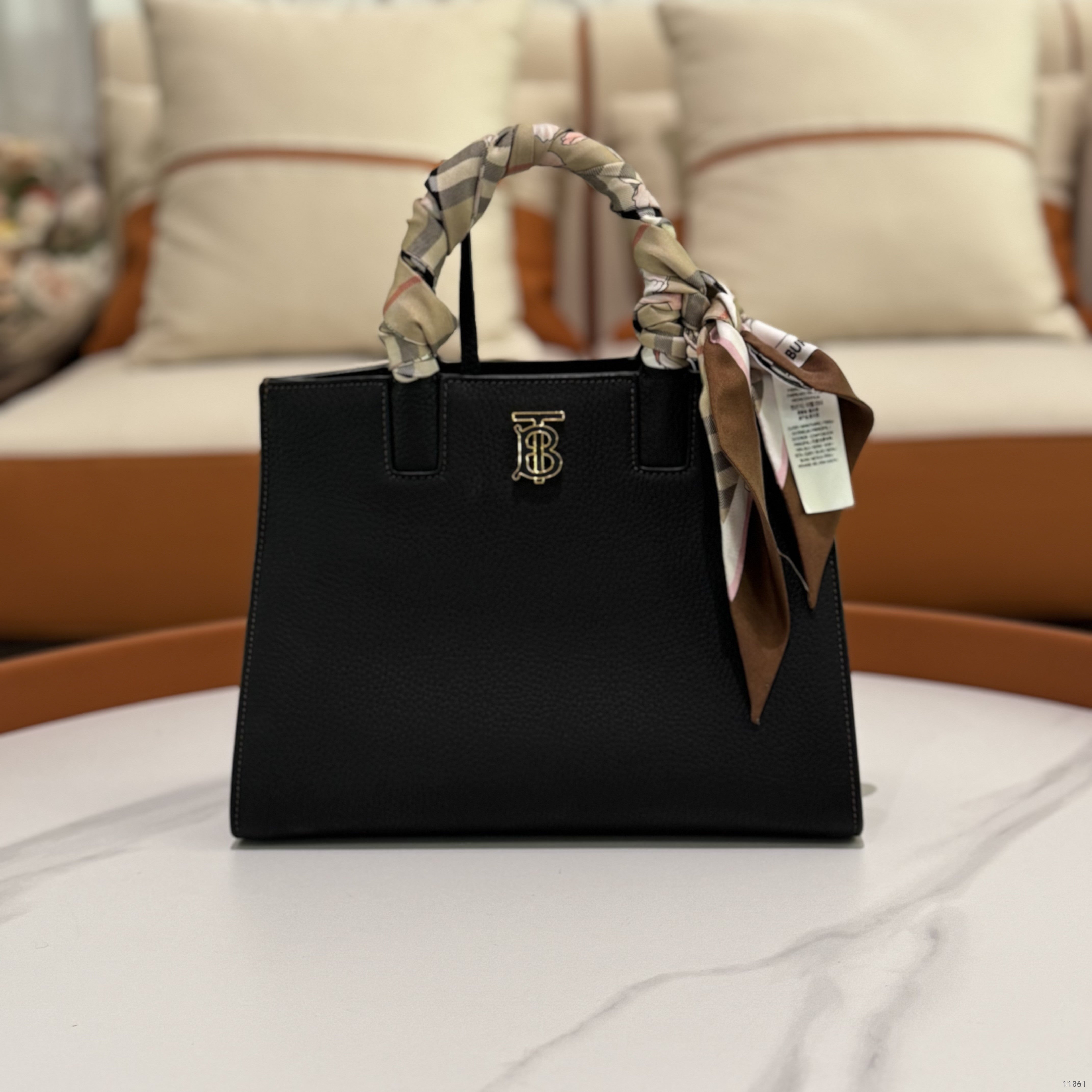 BURBERRY MINI FRANCES TOP HANDLE BAG