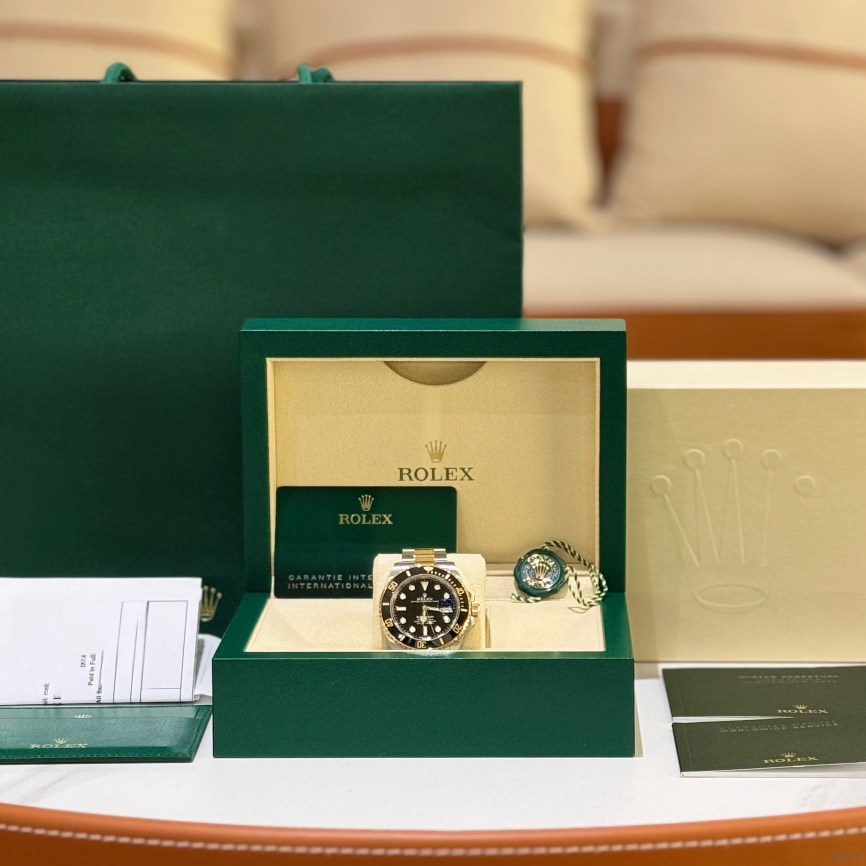 ROLEX 126613LN SUBMARINER DATE 41 WITH OYSTERSTEEL AND YELLOW GOLD, BLACK DIAL, OYSTER BRACELET | COLLINS RAIN