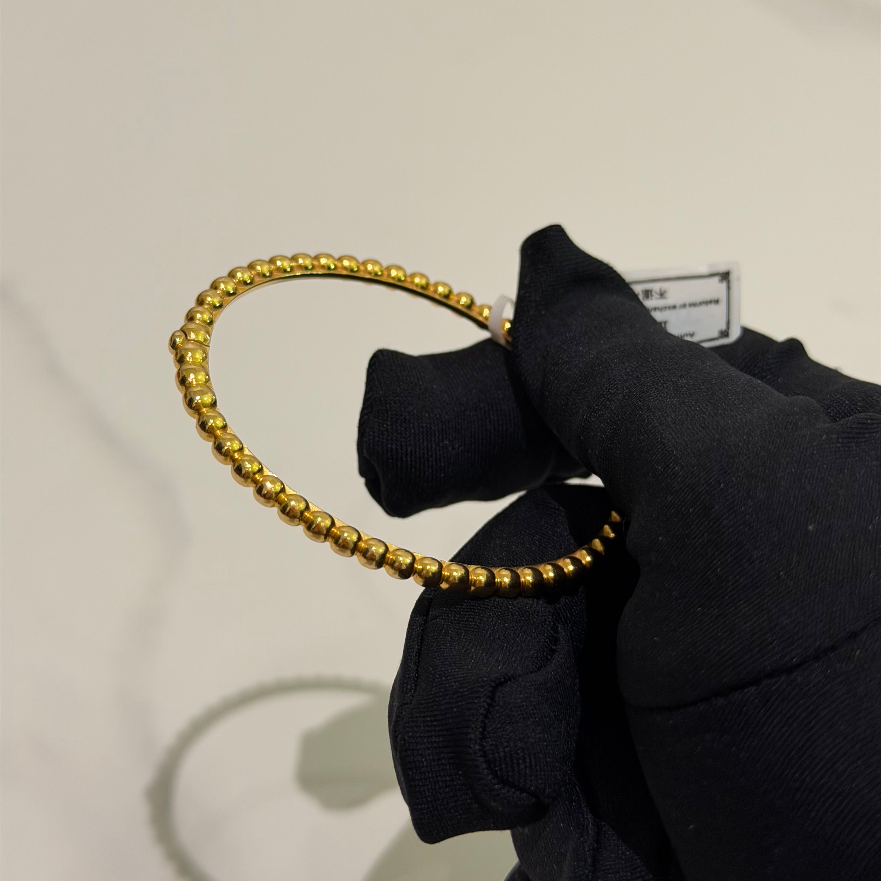 VAN CLEEF & ARPELS PERLÉE PEARLS OF GOLD BRACELET 18K YELLOW GOLD