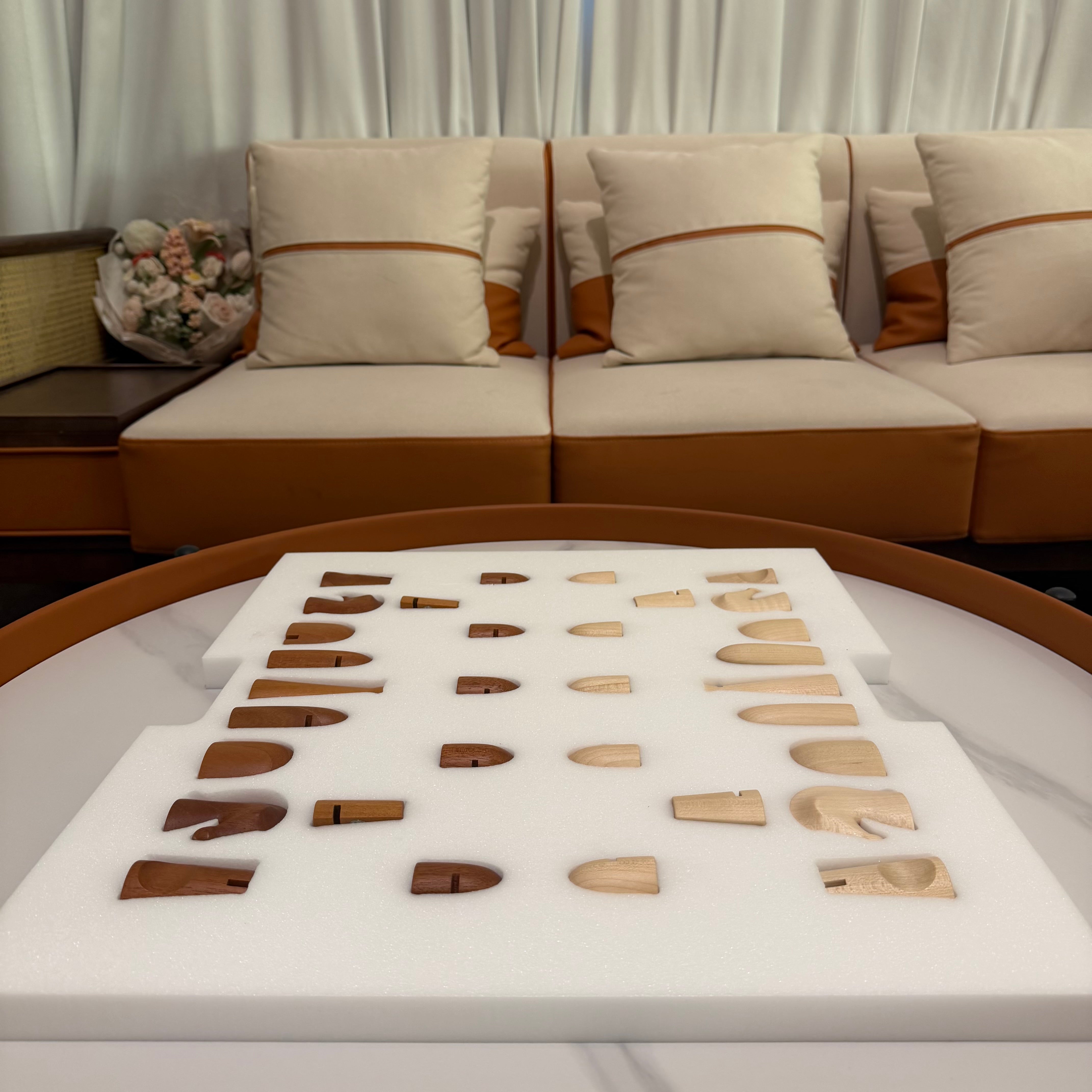 Hermes Chinese Chess Set Decorative Board