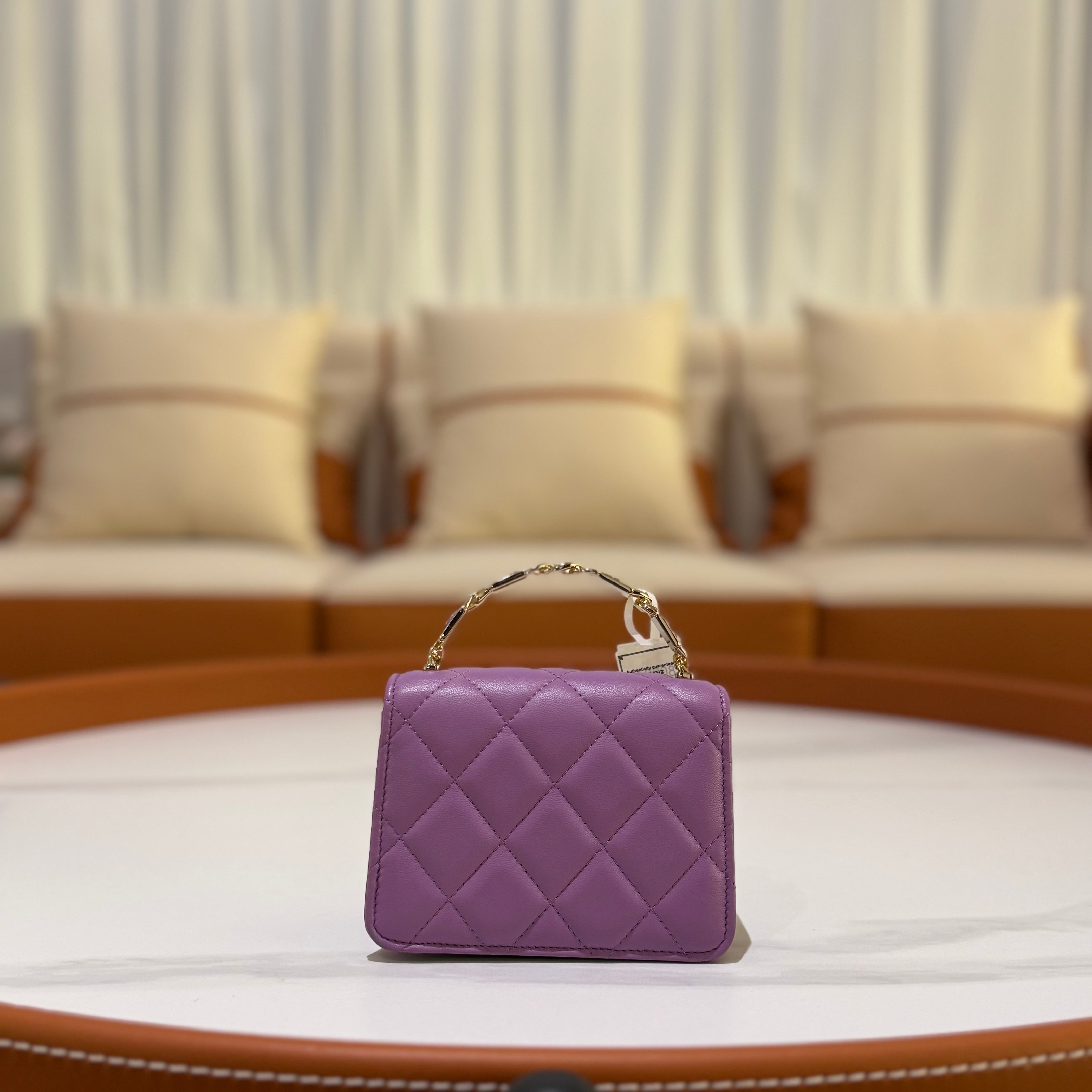 CHANEL 22S MINI BAG PURPLE