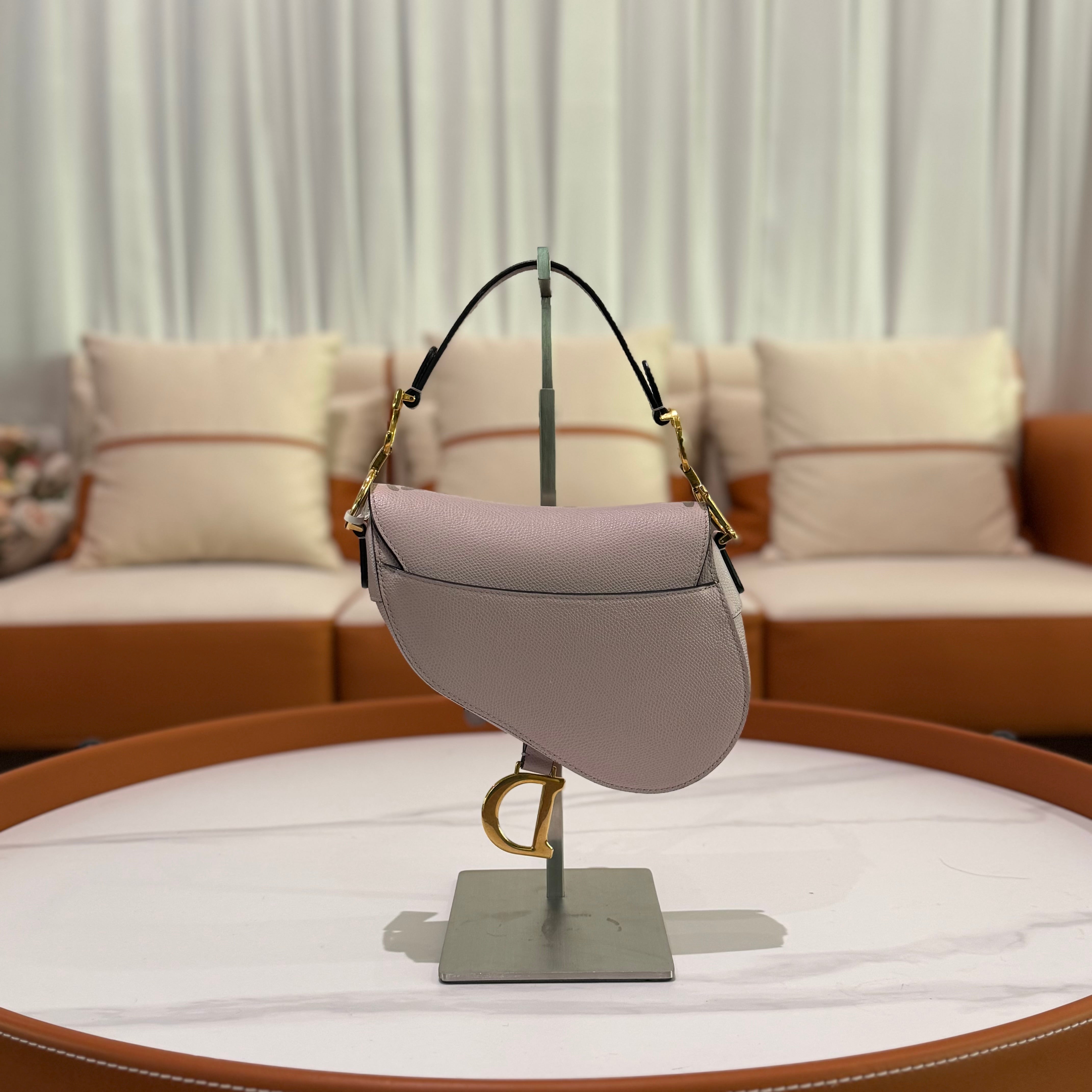 DIOR SADDLE BAG SMALL PINK