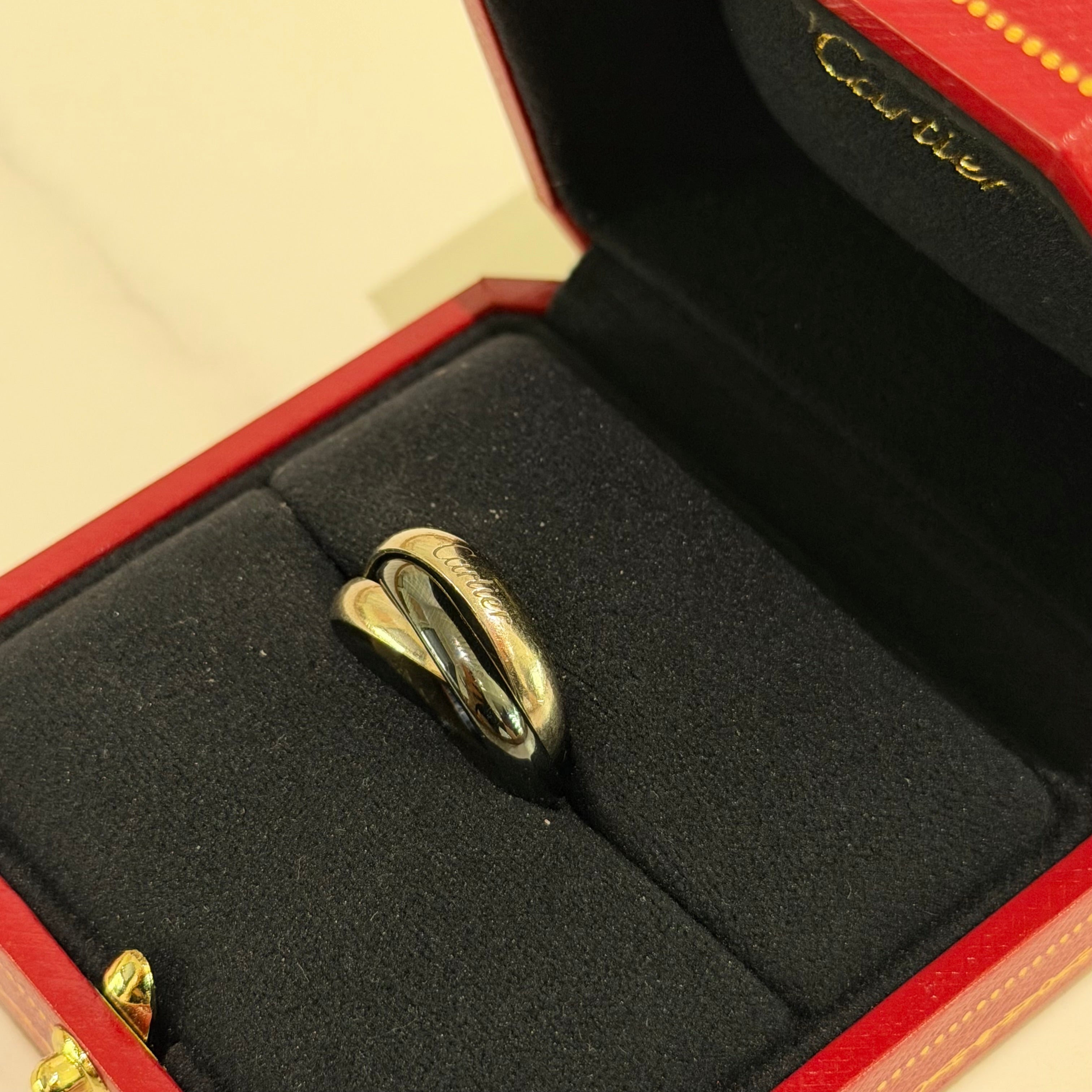 Cartier Trinity Ring Three-Color Gold