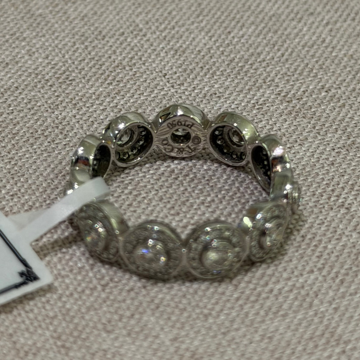 Tiffany & Co. Circlet Platinum Diamond Ring