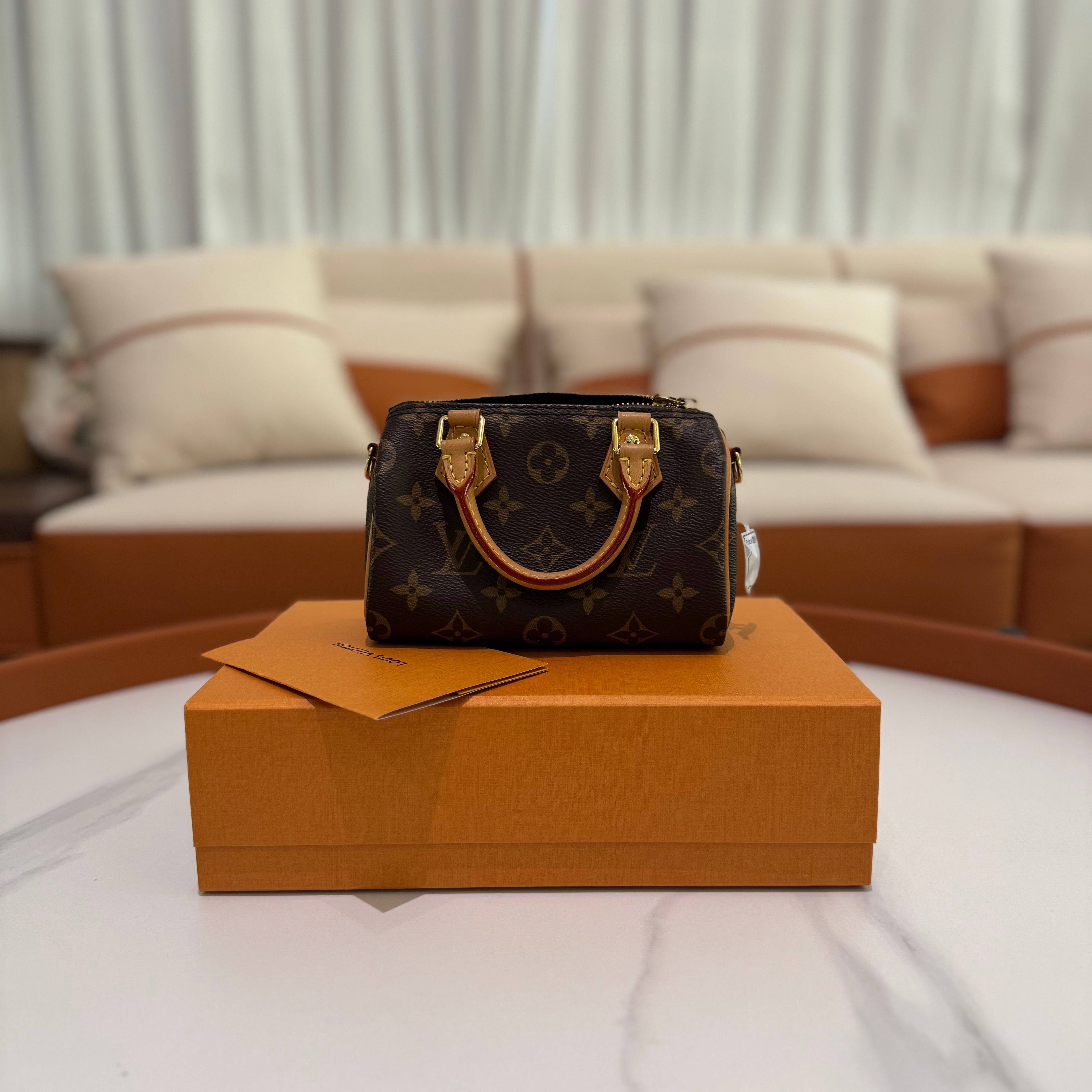 LOUIS VUITTON SPEEDY NANO MONOGRAM CLASSIC