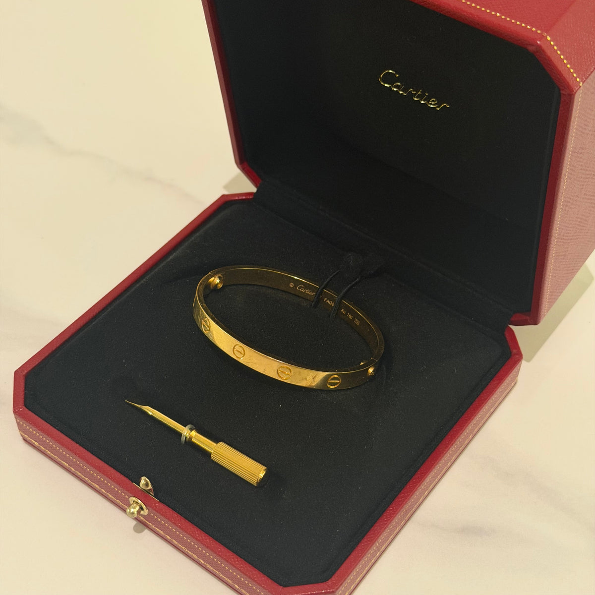 Cartier LOVE Bracelet Classic Model 18K Yellow Gold | CARTIER
