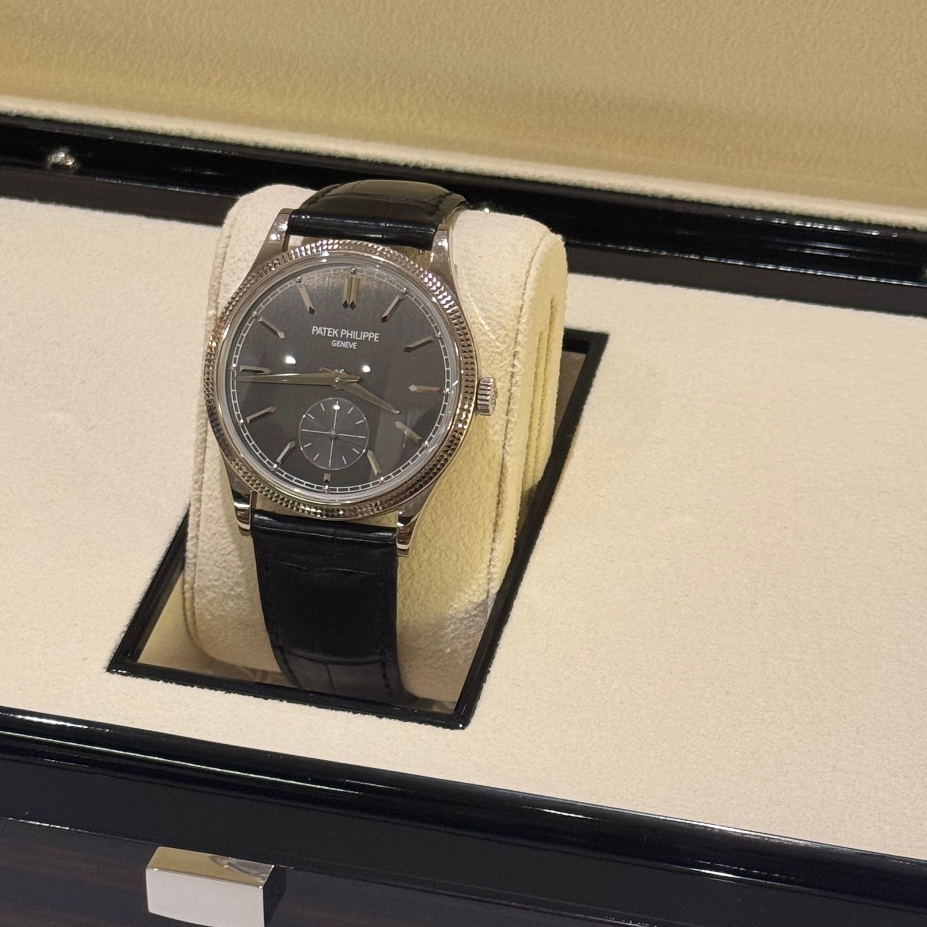 PATEK PHILIPPE CALATRAVA 6119G-001 MANUAL WINDING MEN'S WATCH