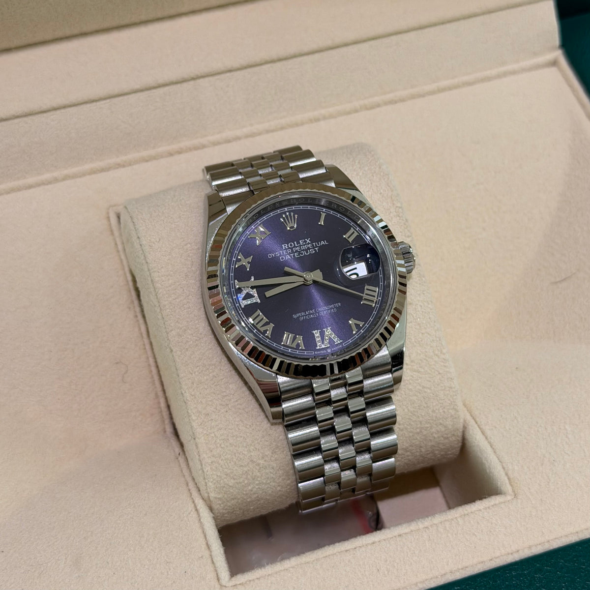 Rolex Datejust 36 126234 Purple Dial