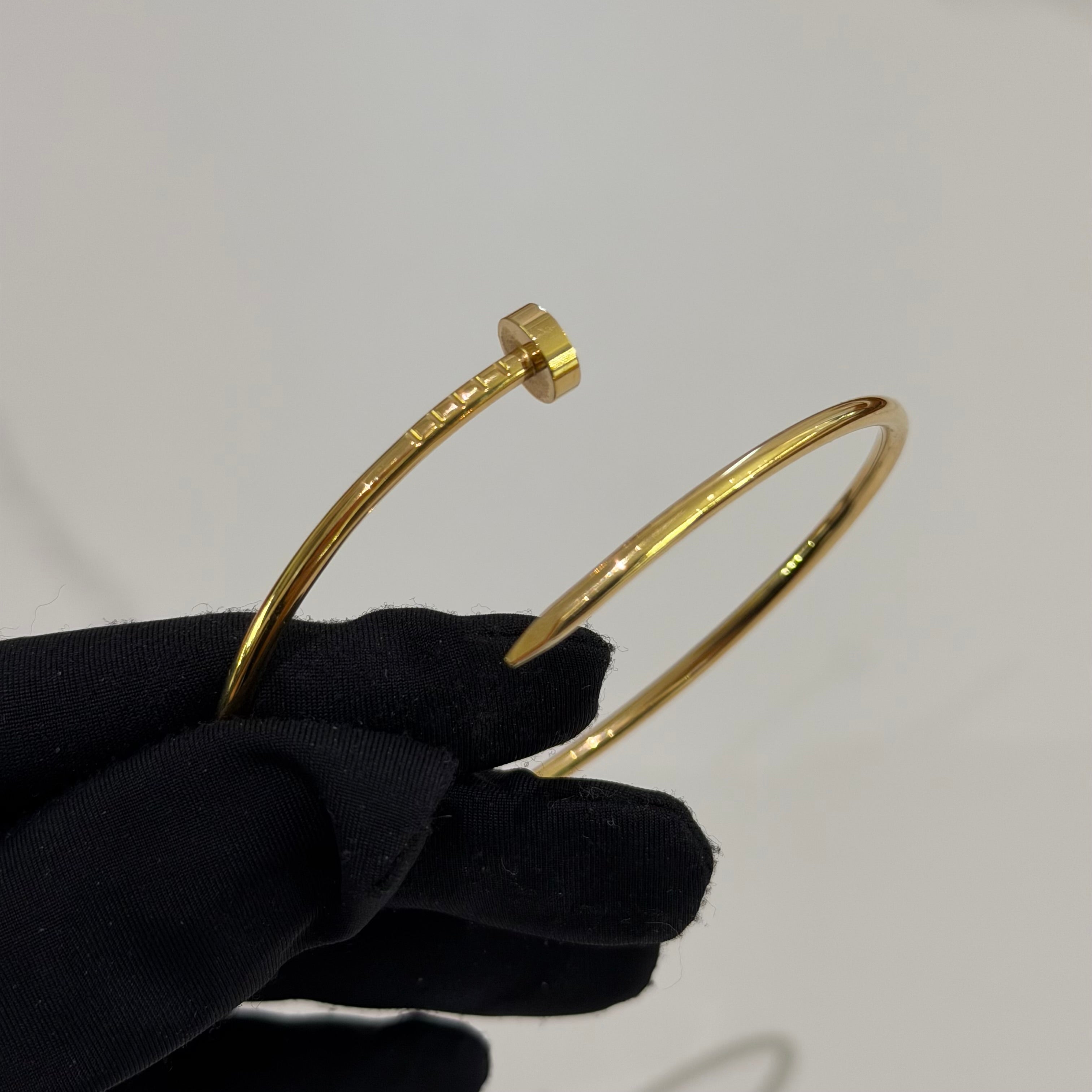 Cartier Juste un Clou Bracelet Small Model 18K Yellow Gold