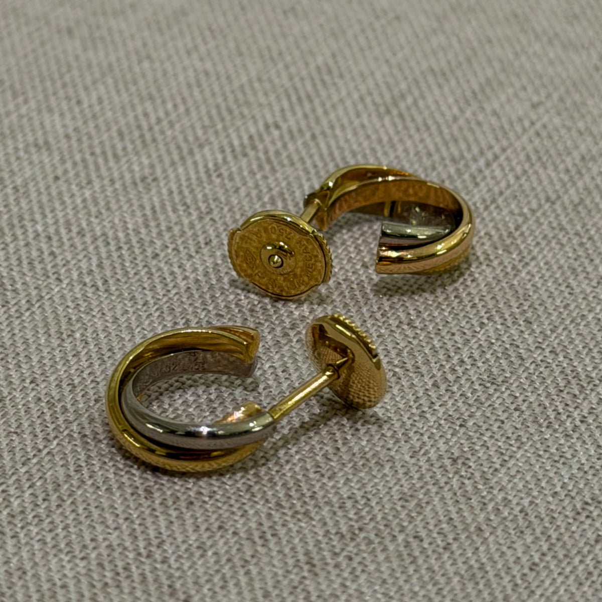 Cartier Trinity Earrings 18K Gold