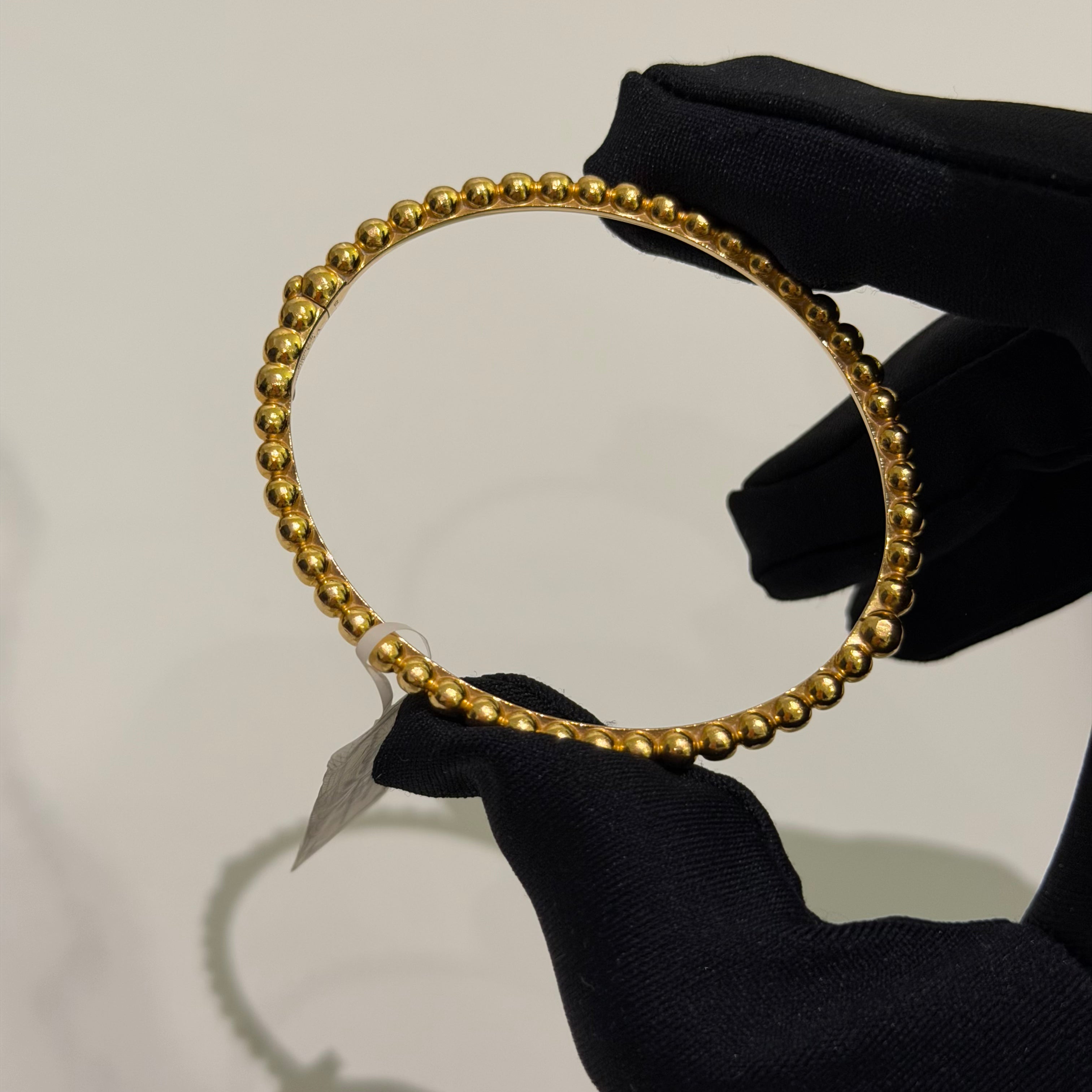 VAN CLEEF & ARPELS PERLÉE PEARLS OF GOLD BRACELET 18K YELLOW GOLD