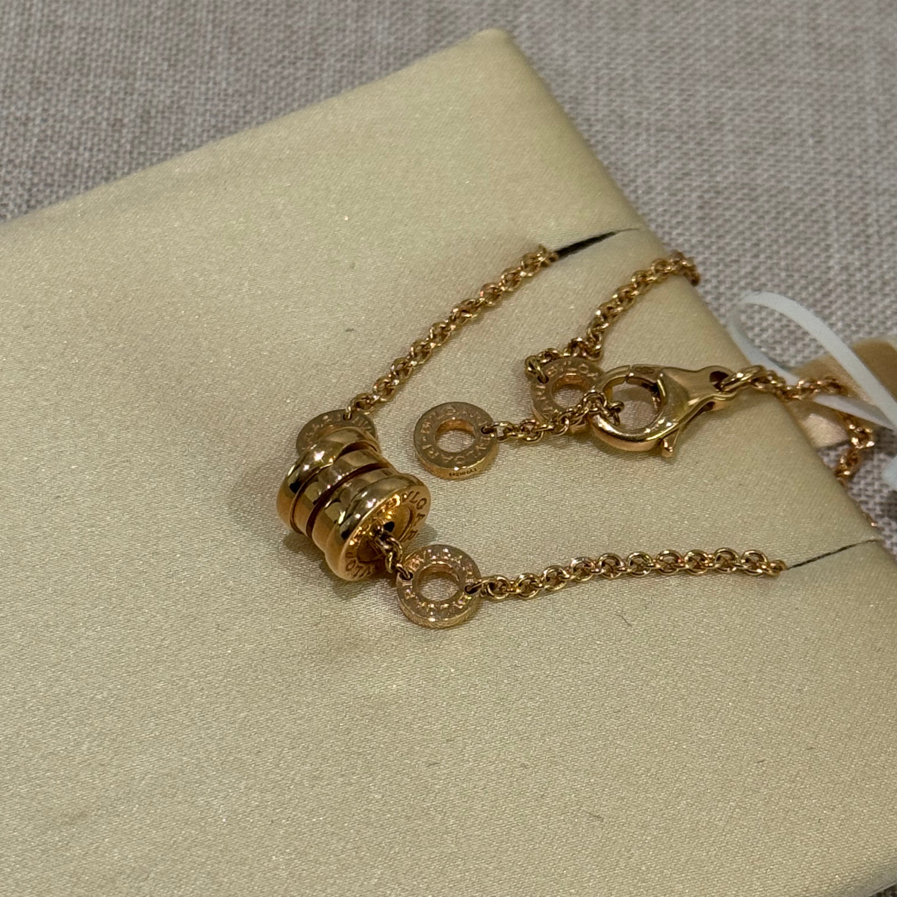 BVLGARI B.ZERO1 ROSE GOLD BRACELET SMALL
