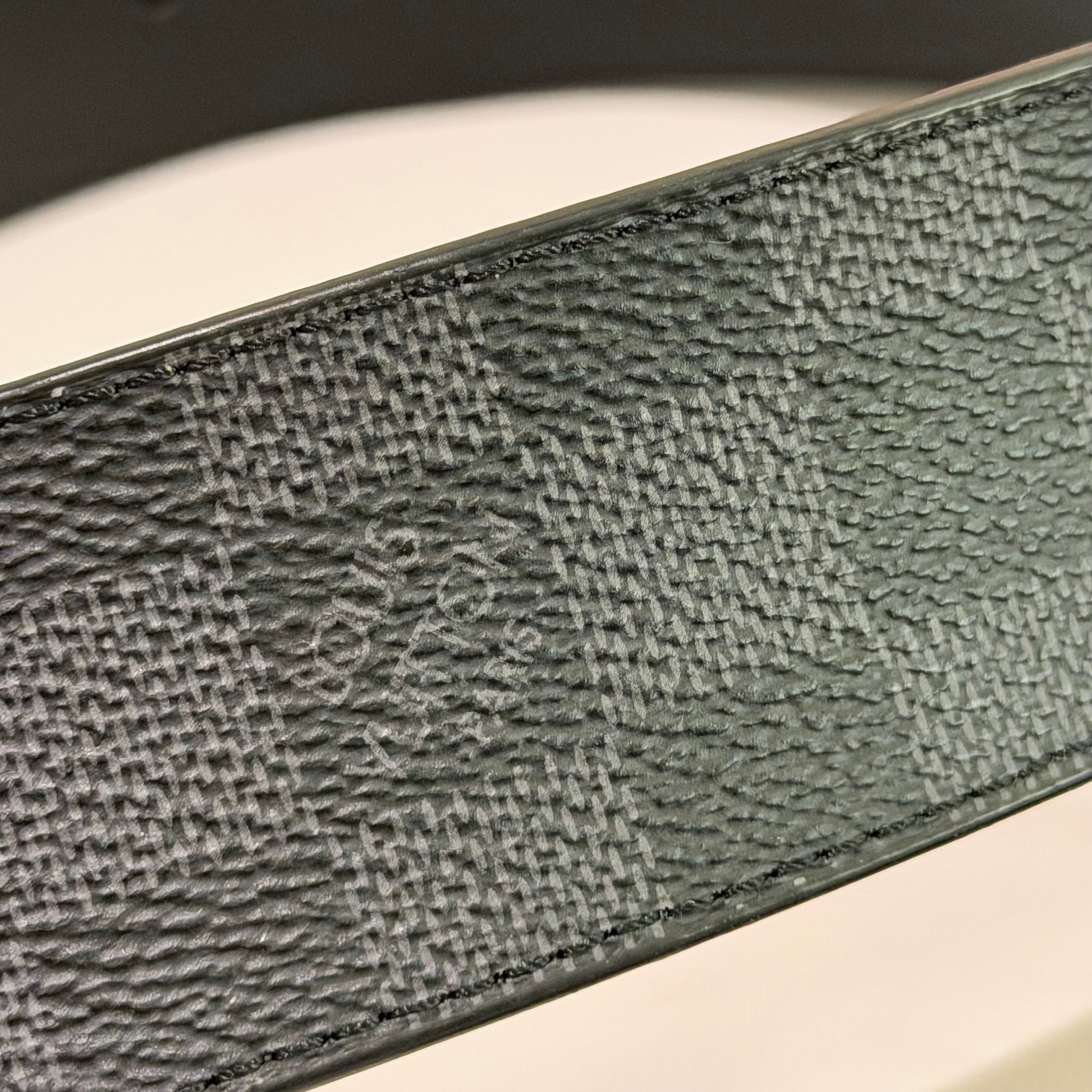 Louis Vuitton Damier Black Belt