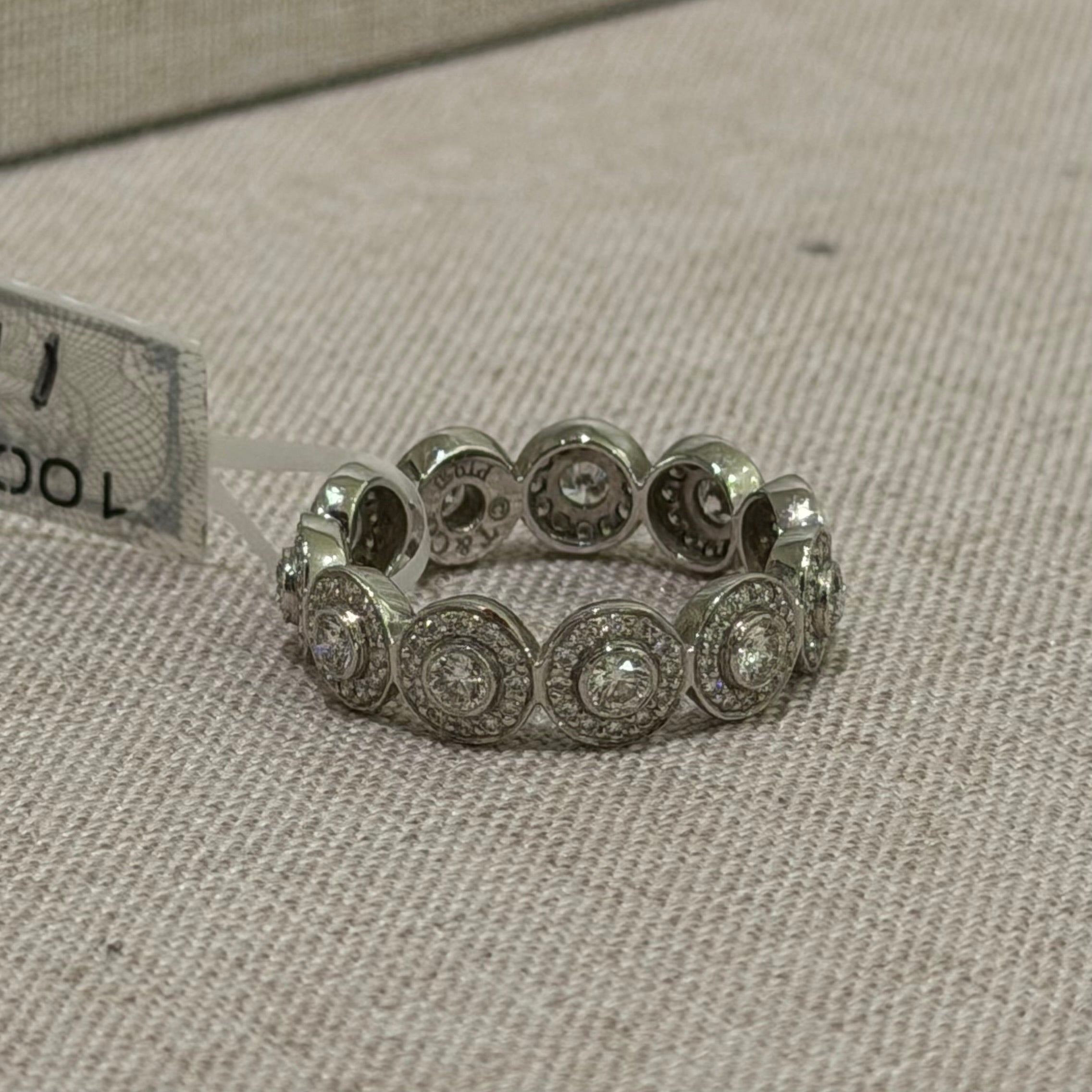 Tiffany & Co. Circlet Platinum Diamond Ring