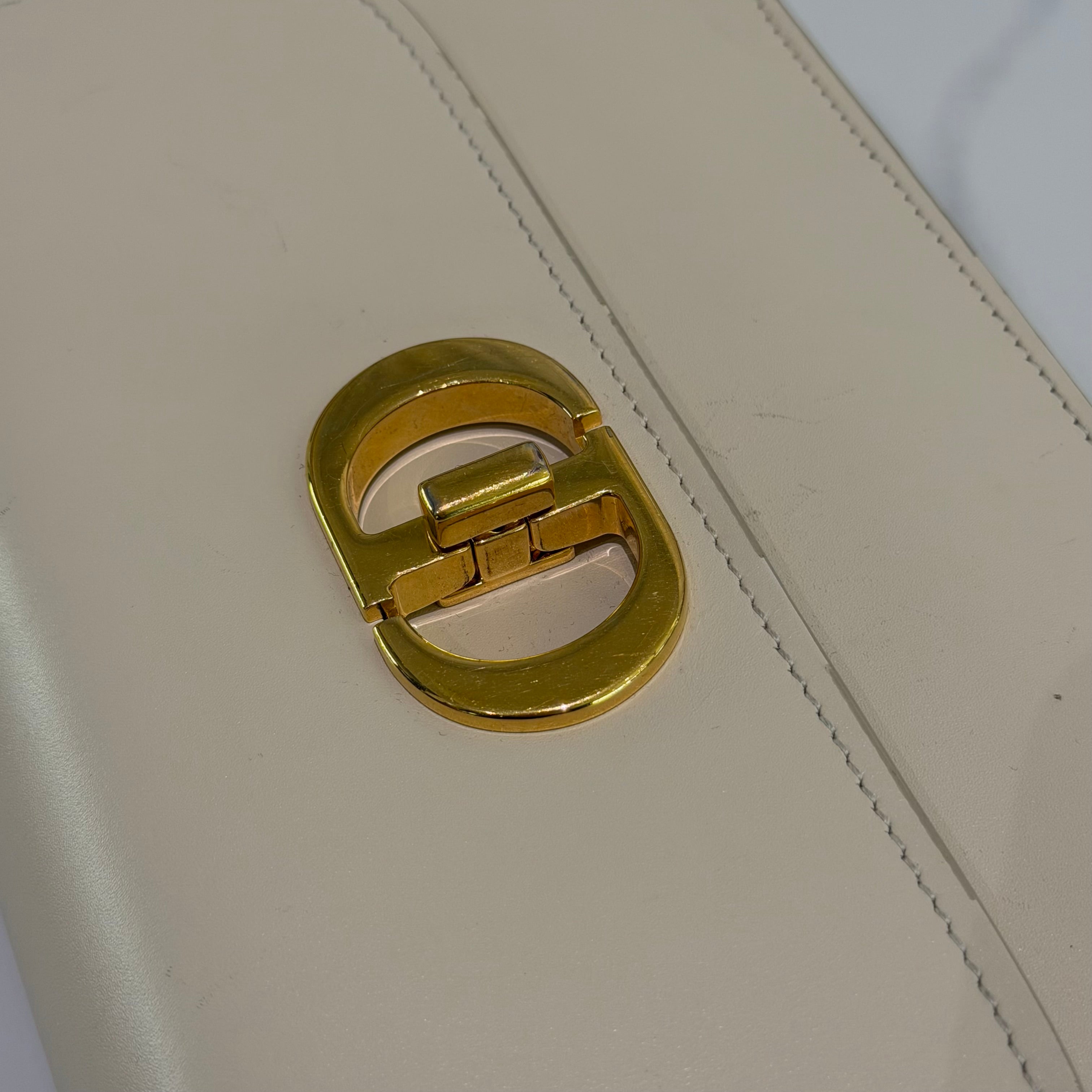 Dior Montaigne Flap Smooth Leather Shoulder Crossbody Bag