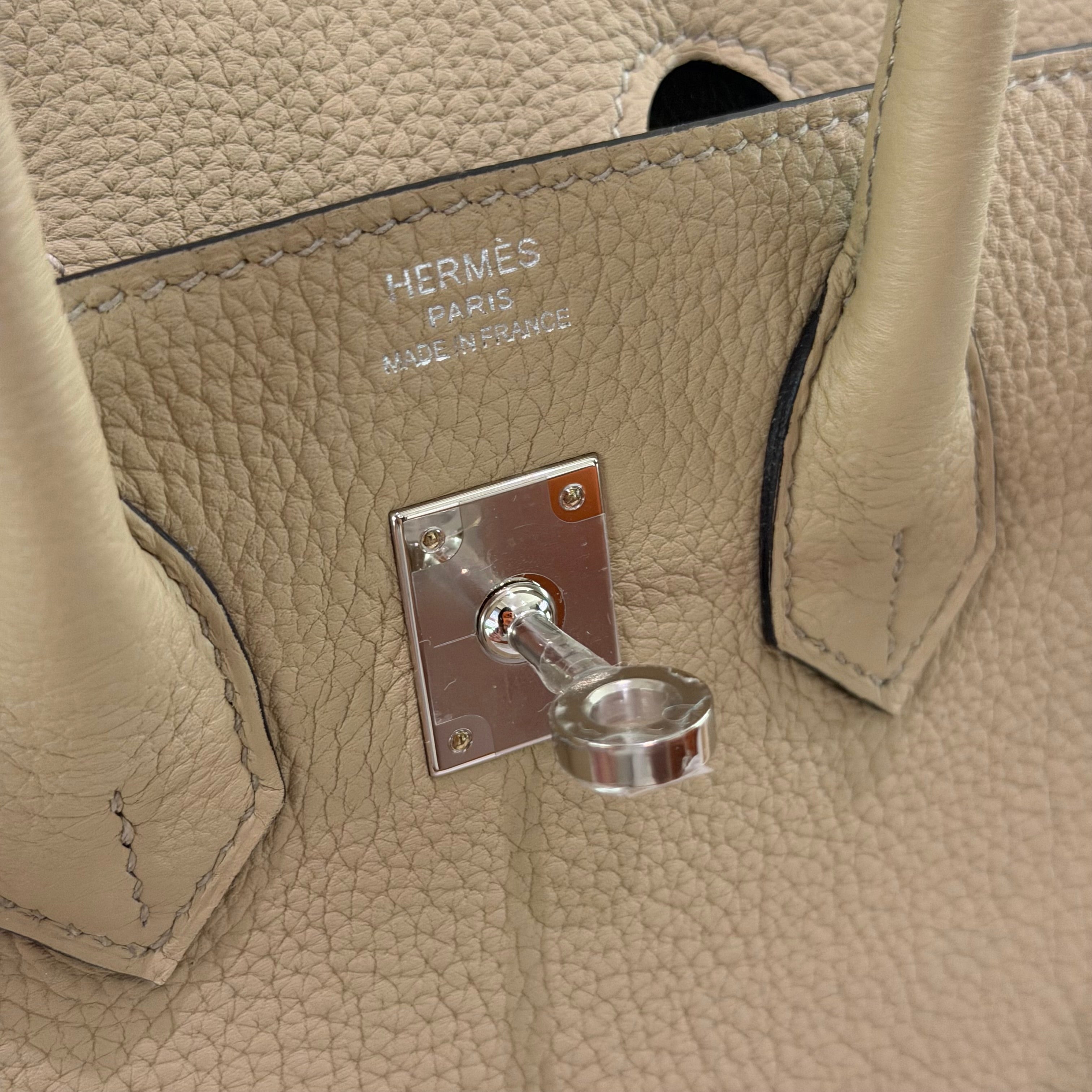 Hermes Birkin 25 Trench with Gold Hardware (Stamp K)