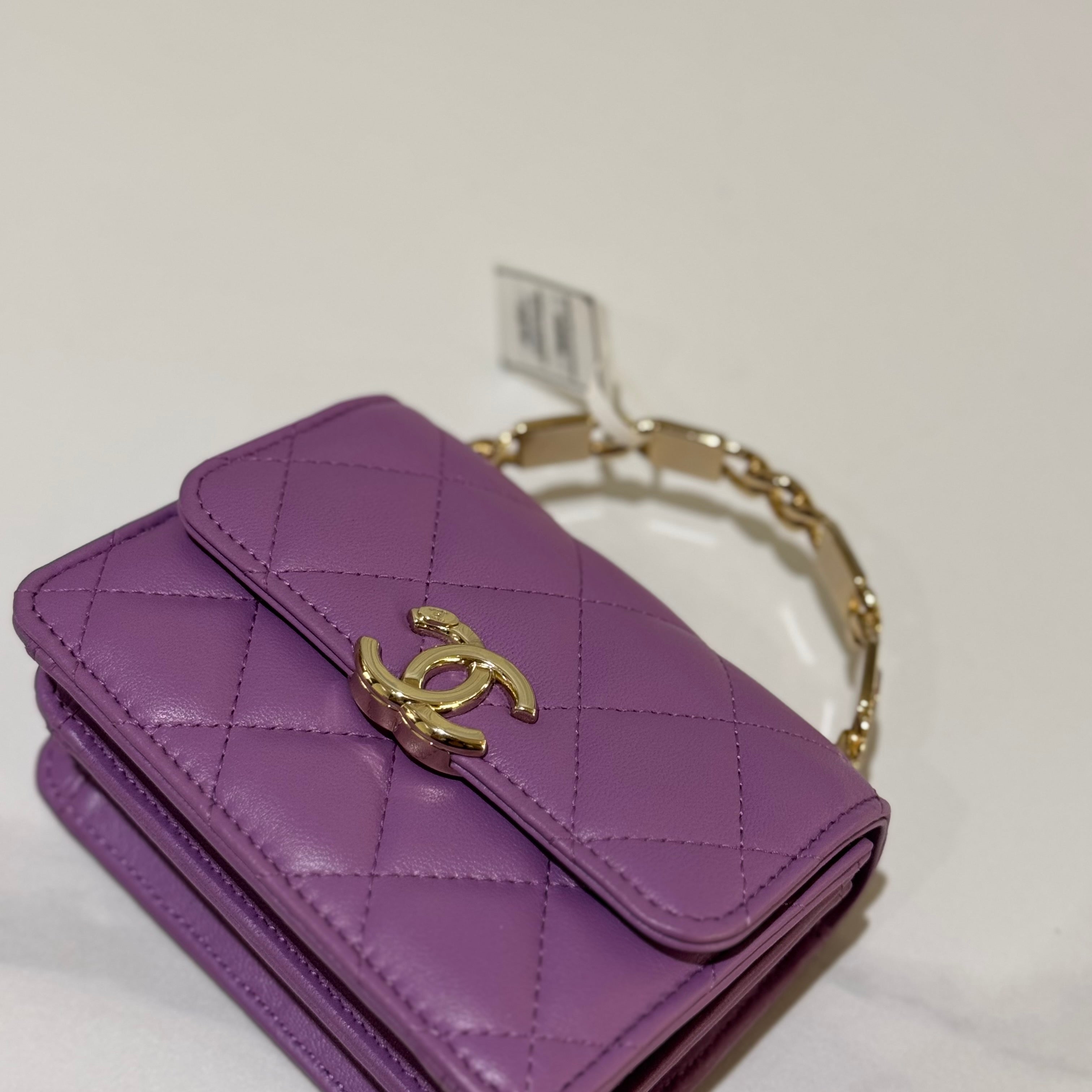 CHANEL 22S MINI BAG PURPLE