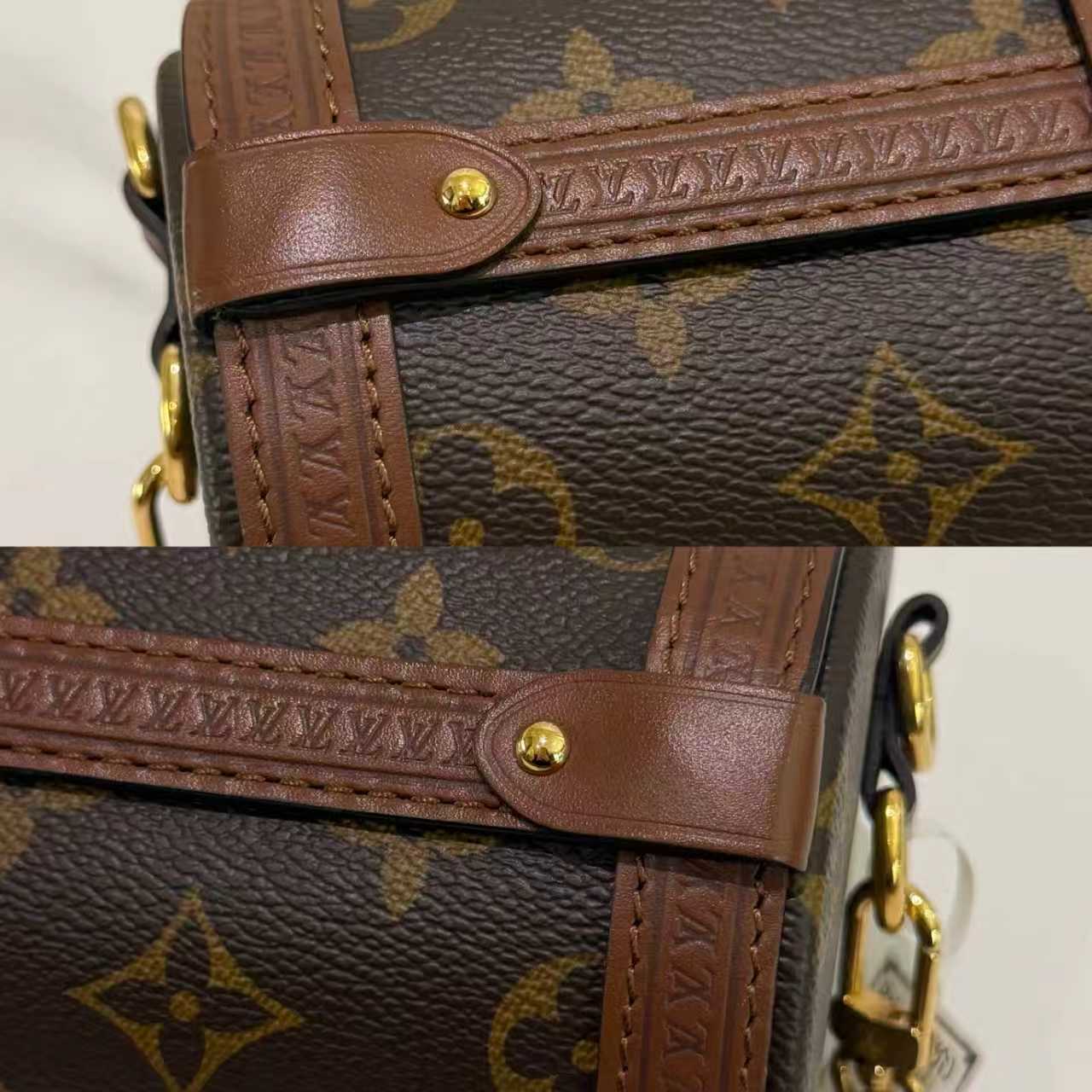 Louis Vuitton Papillon Monogram Barrel Bag (Chip Model)