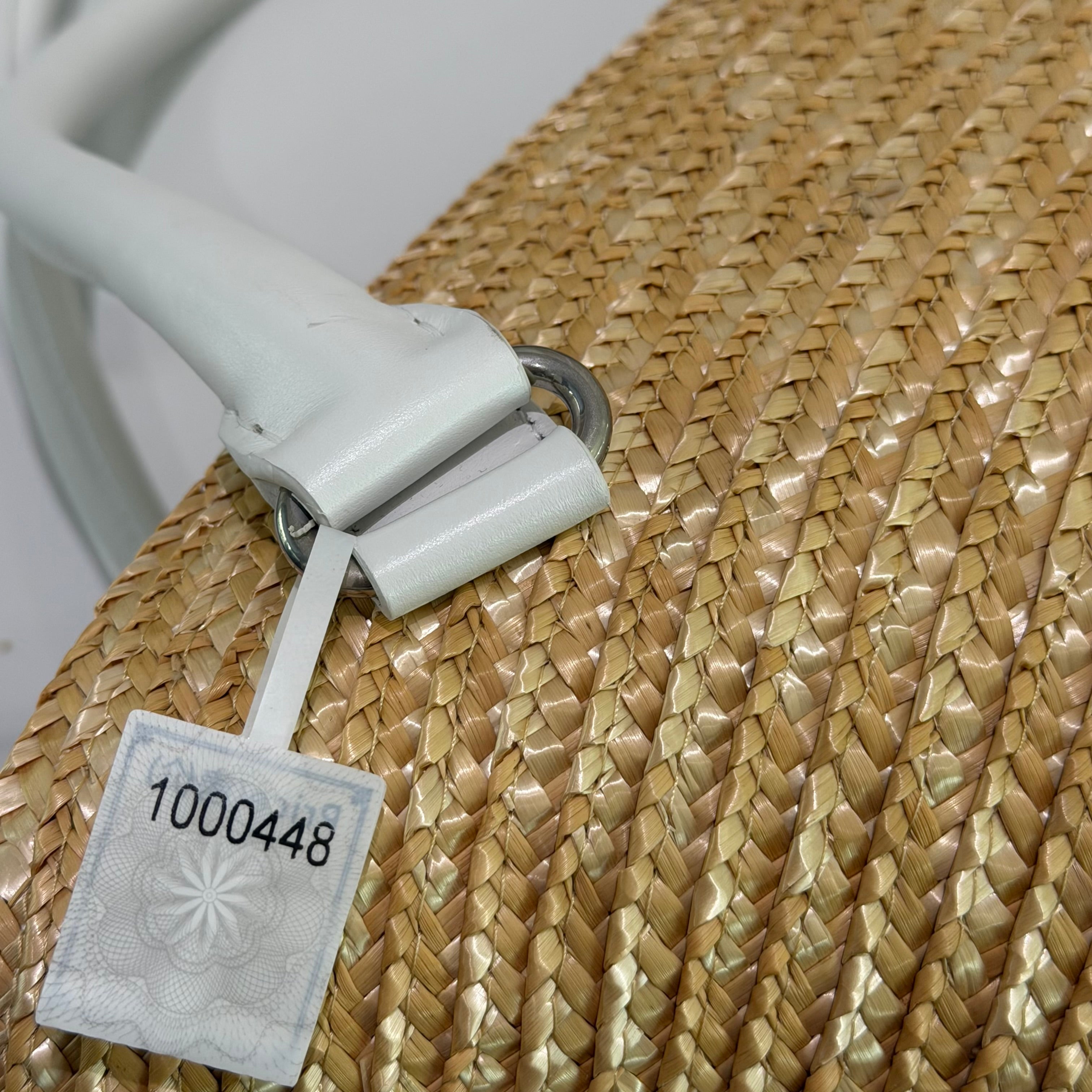 Balenciaga Beach Bag Beige Woven Tote