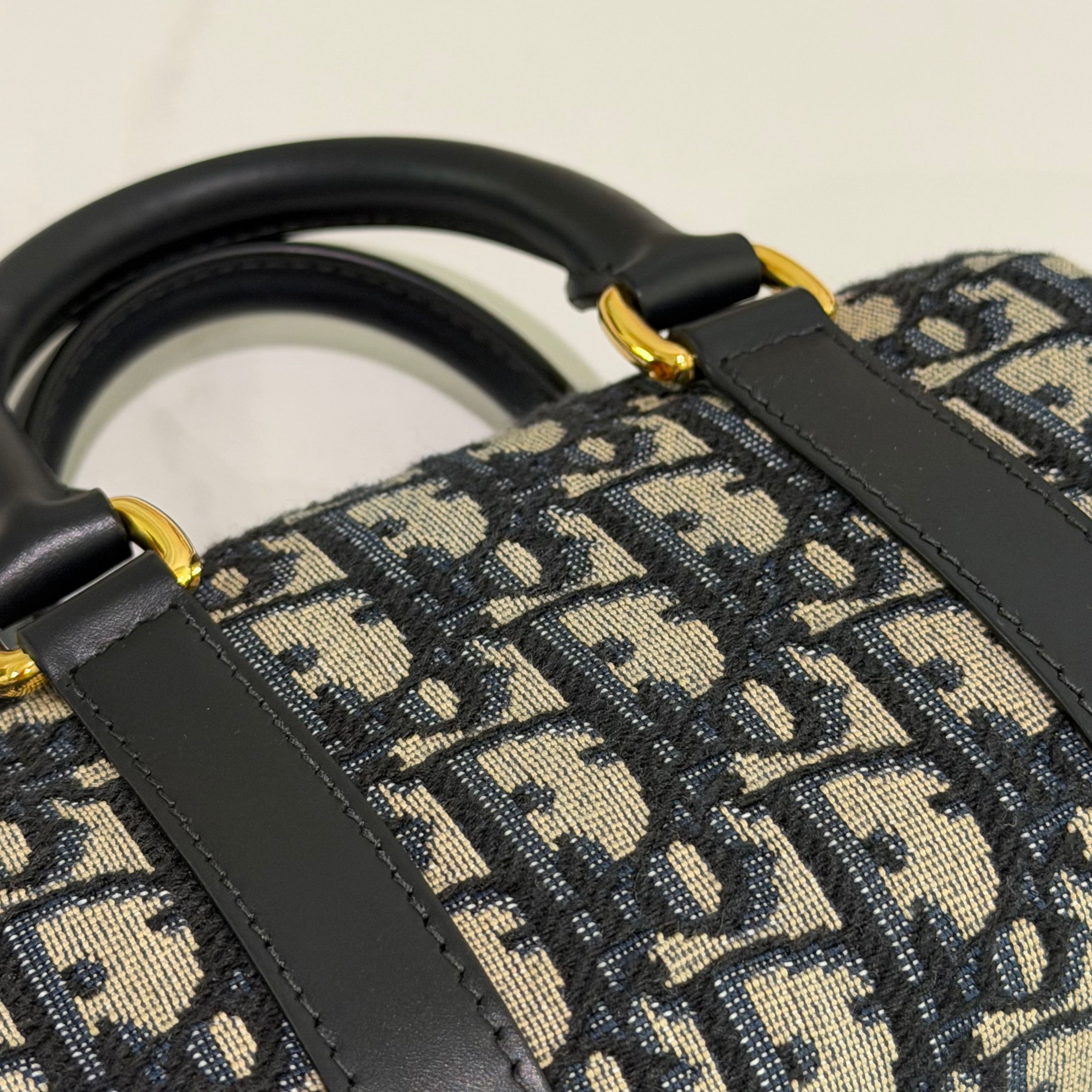 Dior Groove Nano Oblique Embroidered Pillow Bag