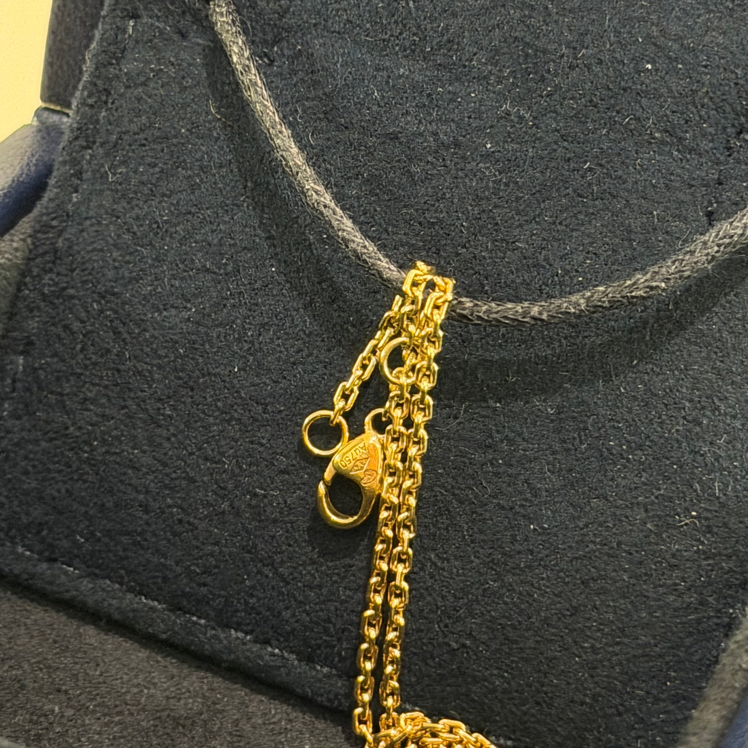 Louis Vuitton Idylle Blossom 18K Gold Single Diamond Bracelet