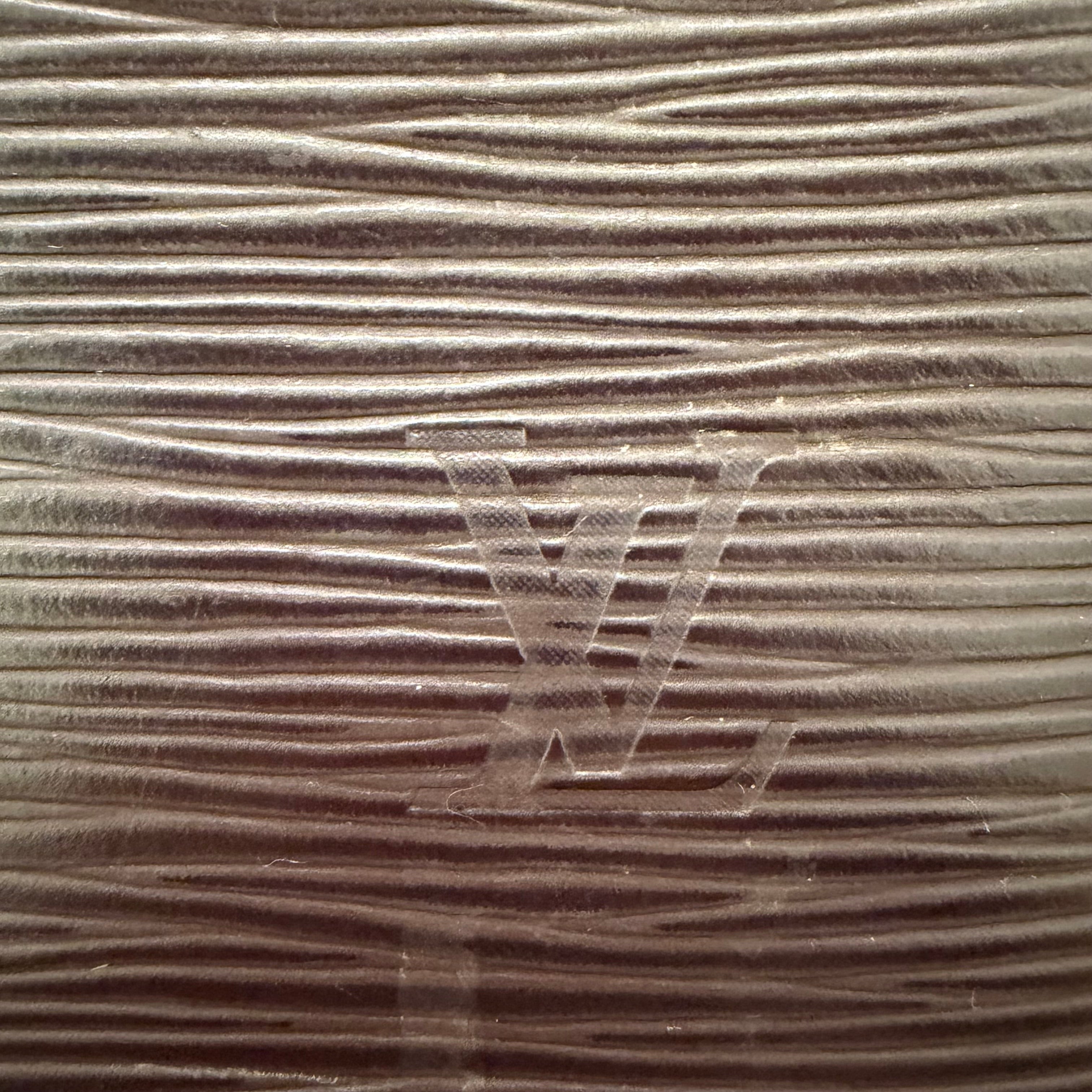 Louis Vuitton Vintage Alma BB Brown Epi Leather Bag