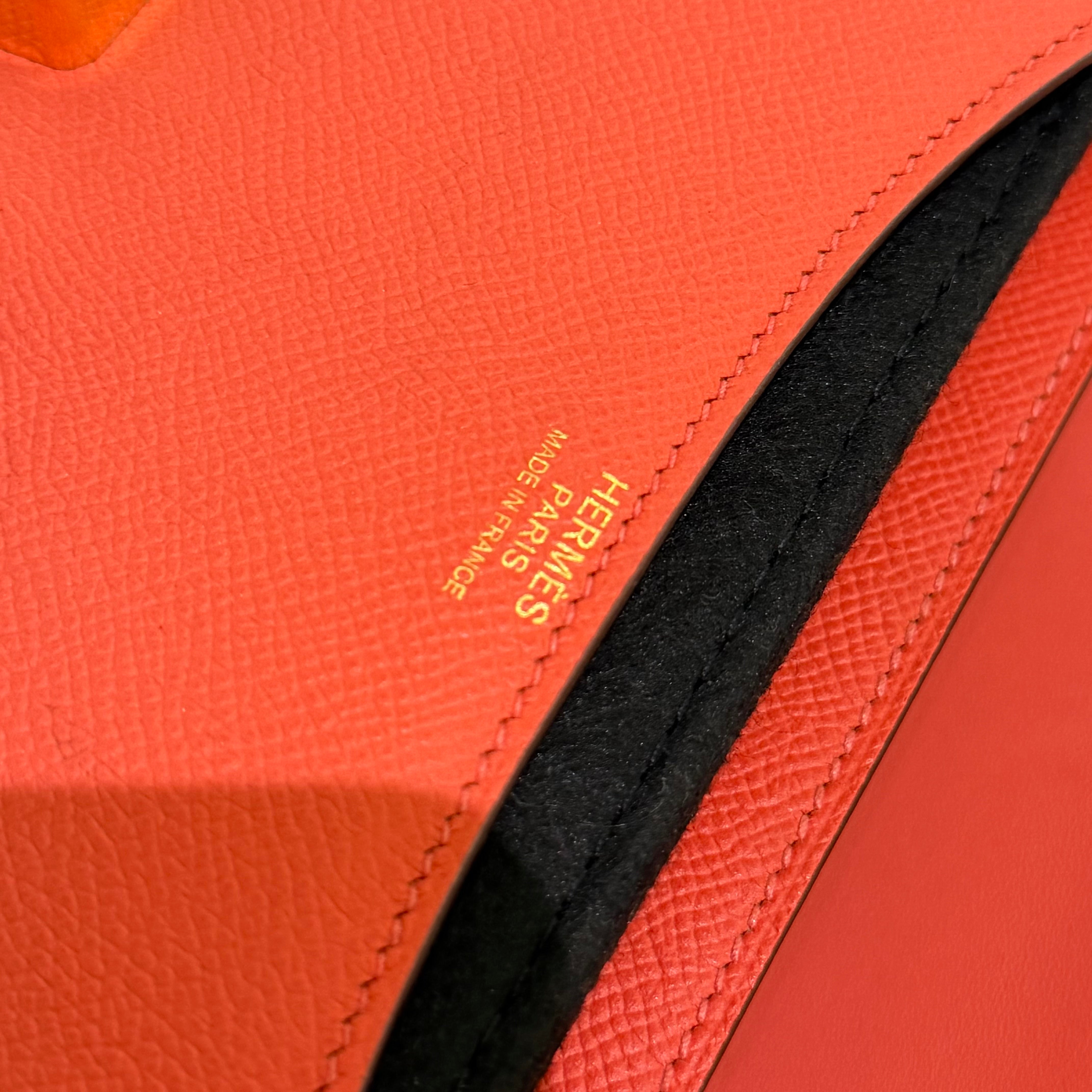 Hermes Constance 24 Rose 5T with Gold Hardware