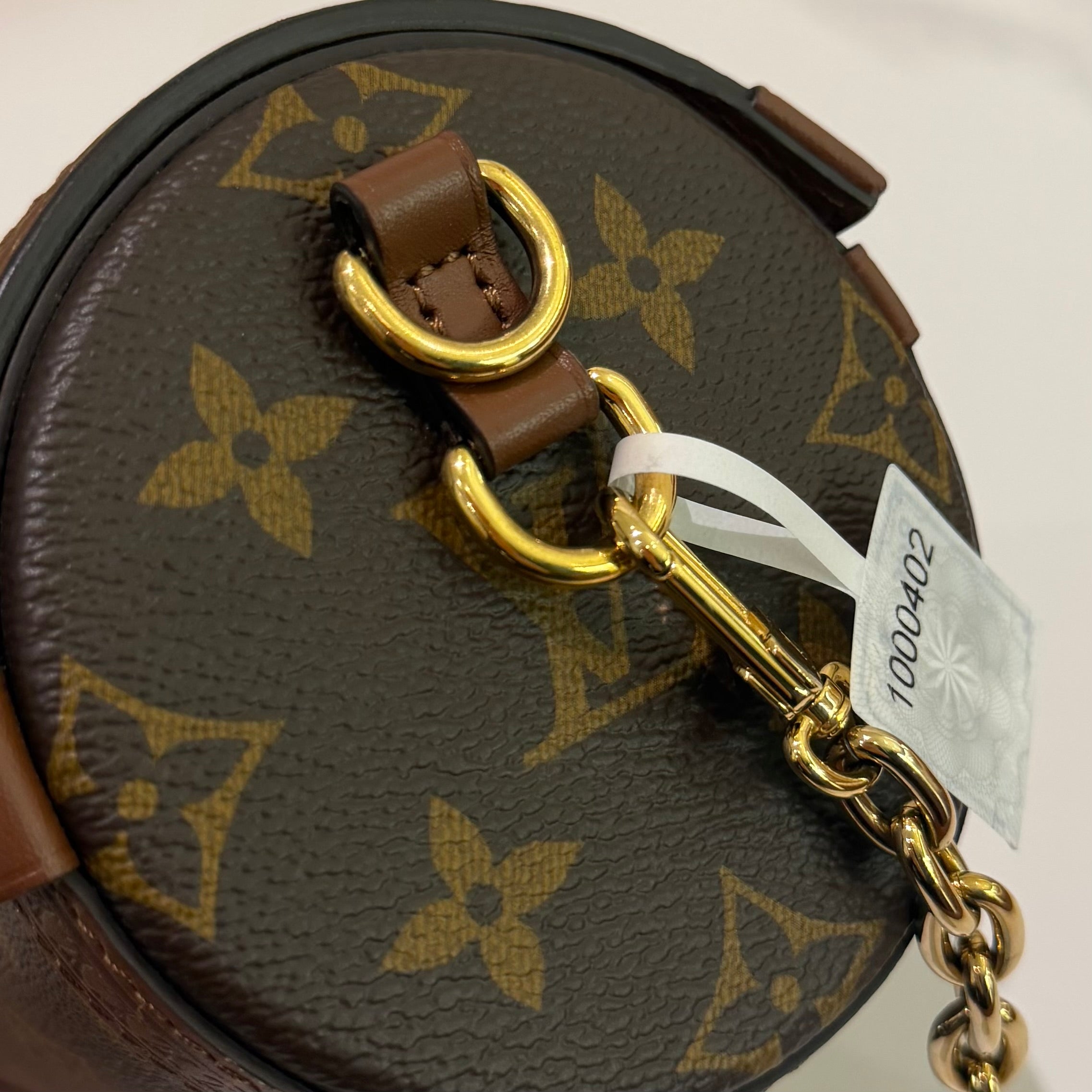 Louis Vuitton Papillon Monogram Barrel Bag (Chip Model)