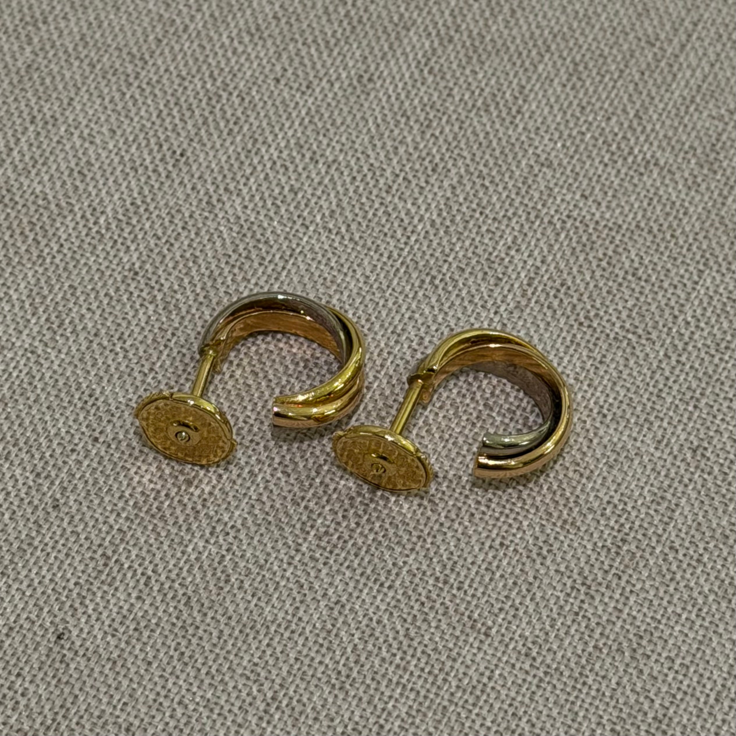Cartier Trinity Earrings 18K Gold