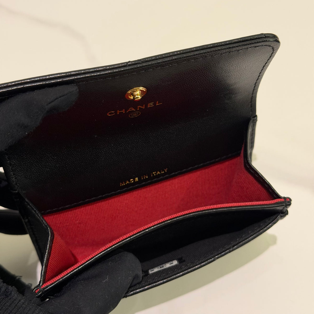 Chanel 19 Lambskin Quilted Zipped Coin Purse and Card Holder | CHANEL