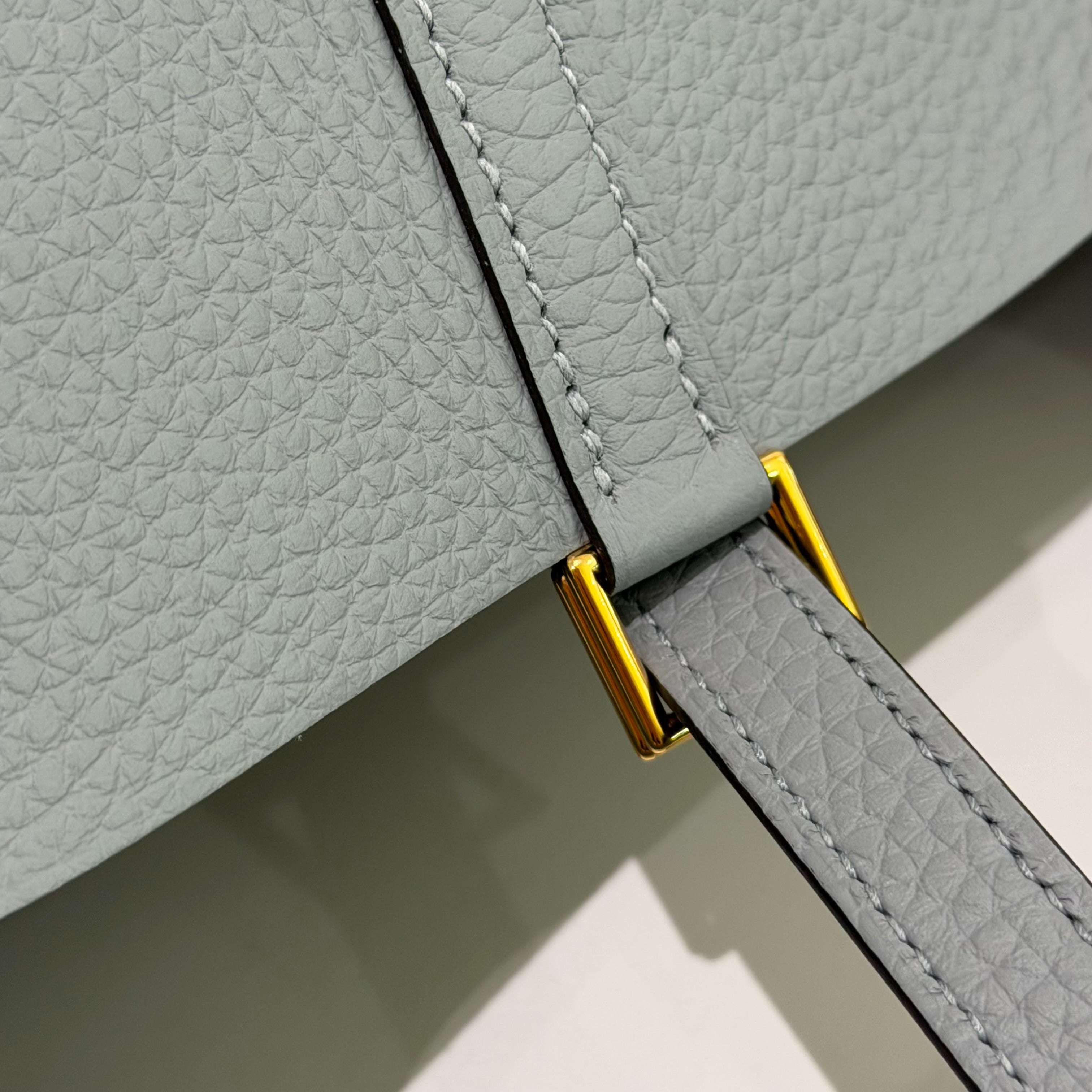 Hermes Picotin 22 Muette Grey with Gold Hardware (K Stamp)