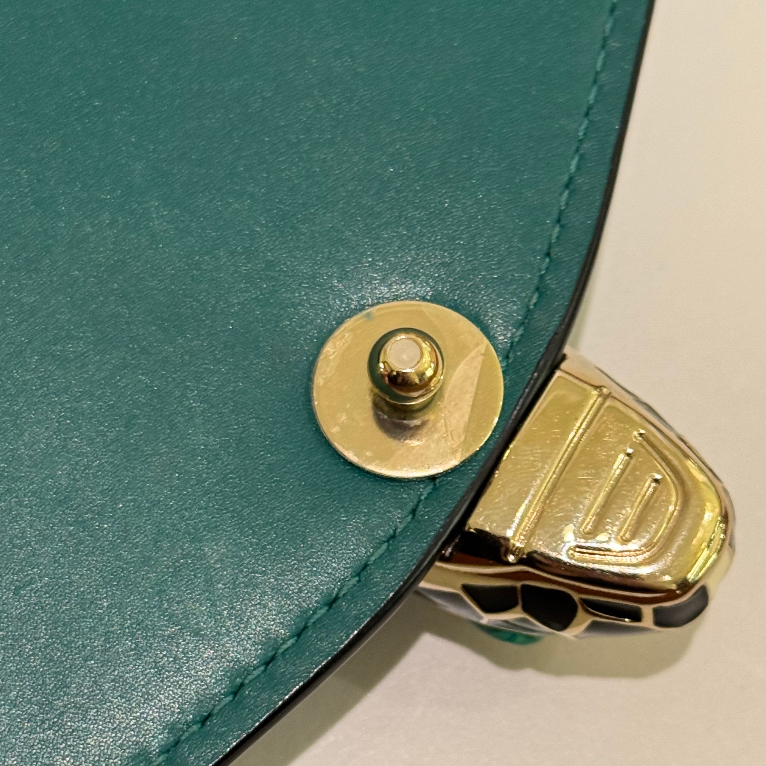 BVLGARI SERPENTI TOP HANDLE ACCORDION CROSSBODY BAG