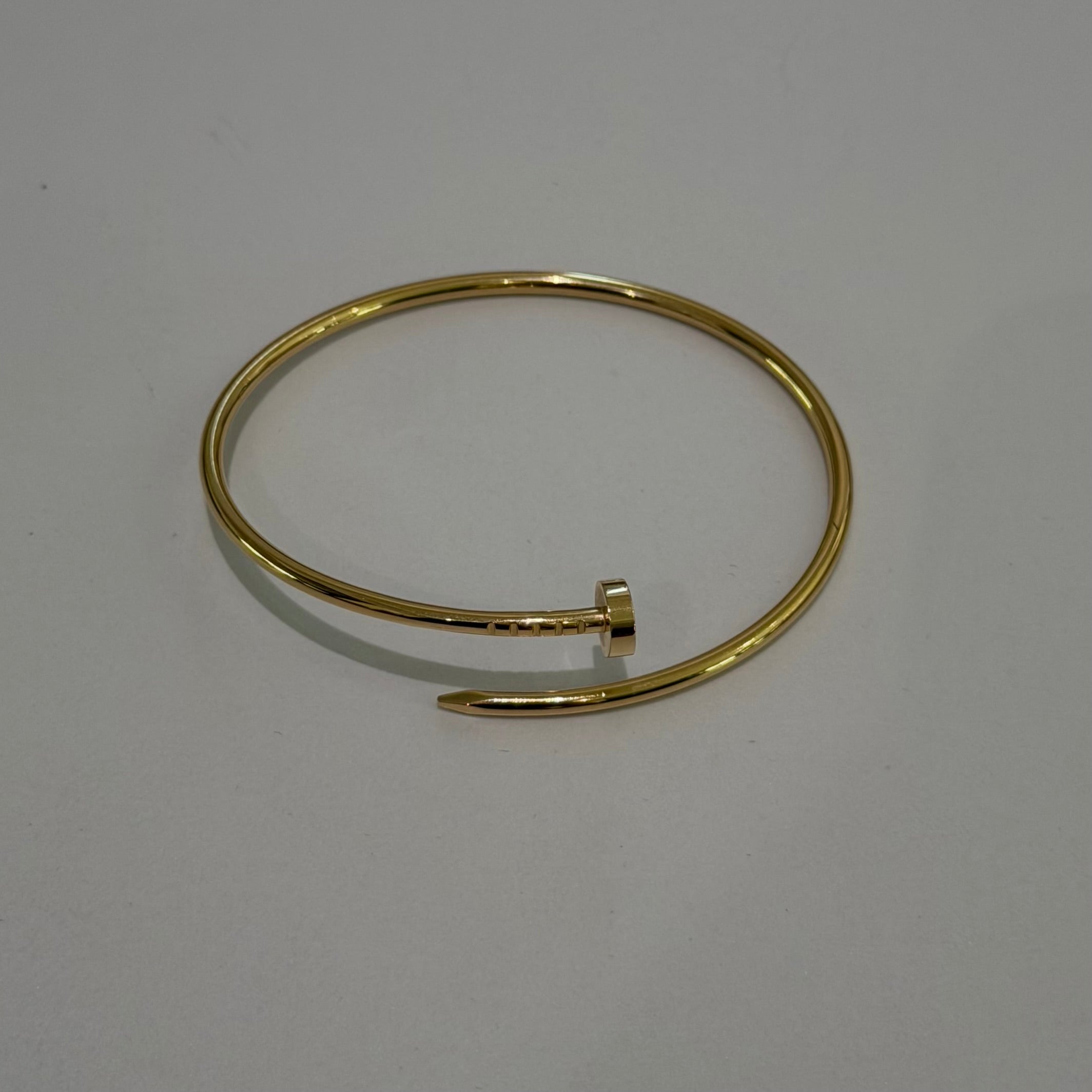 Cartier Juste un Clou Bracelet Small Model 18K Yellow Gold