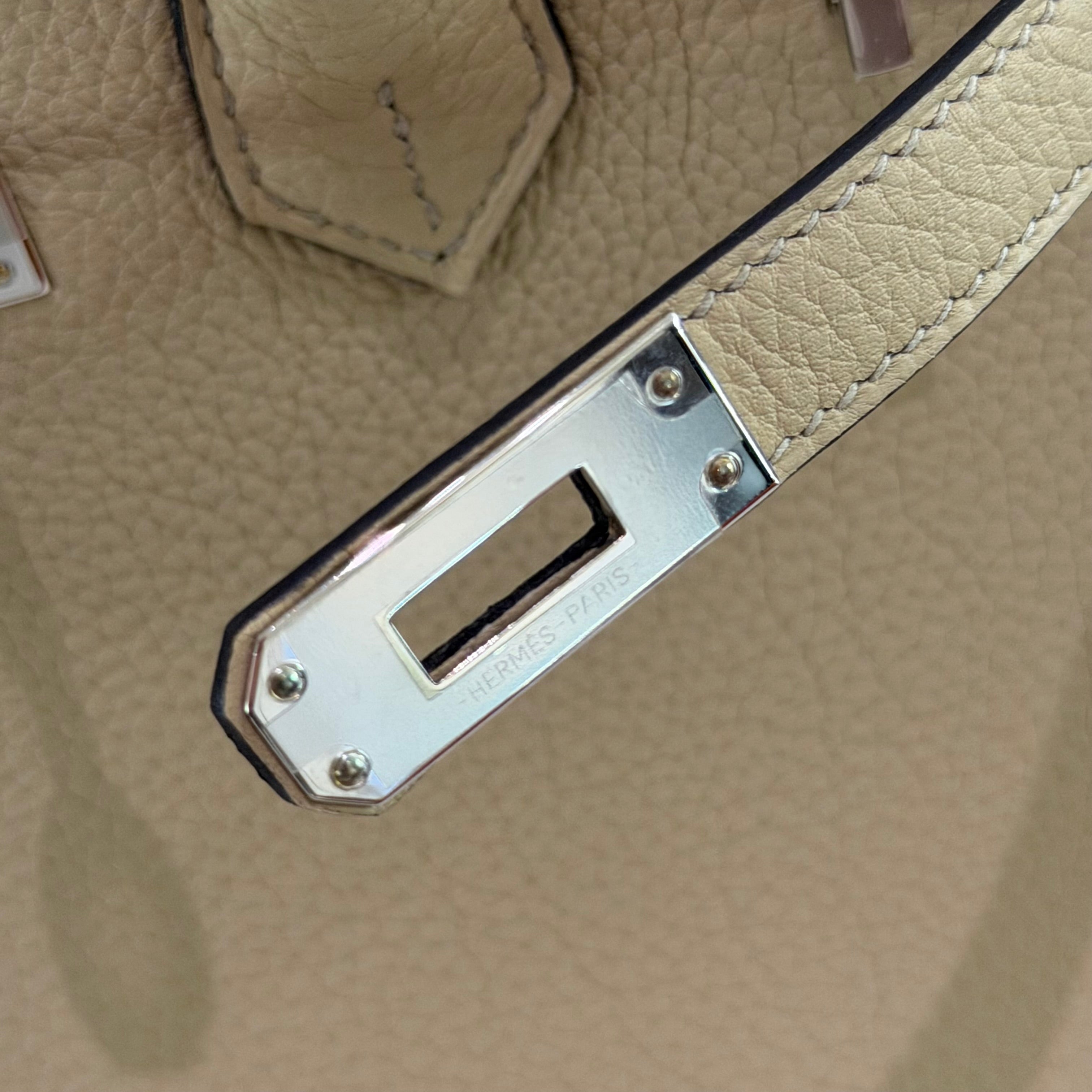 Hermes Birkin 25 Trench with Gold Hardware (Stamp K)