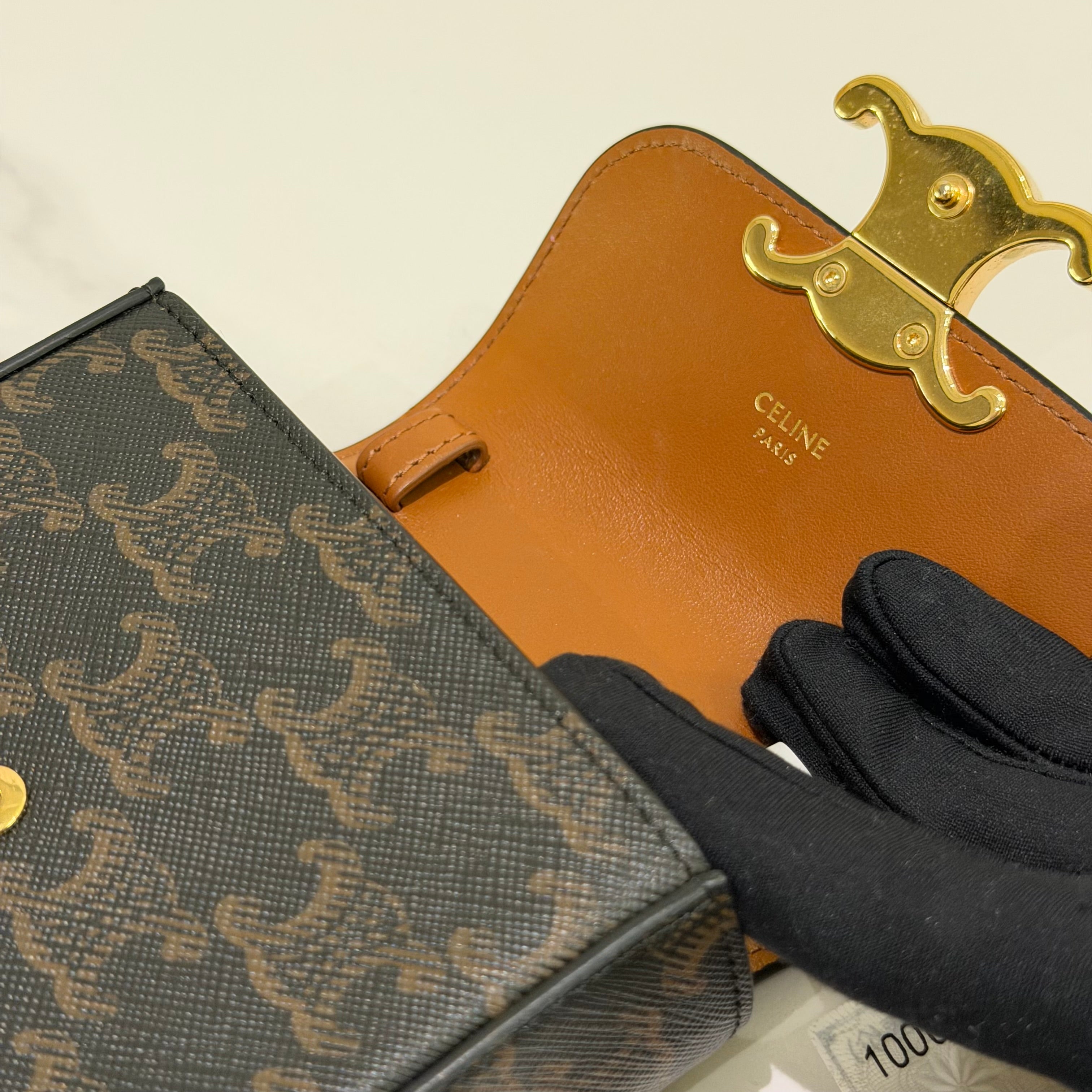 Celine Mini Triomphe Crossbody Bag