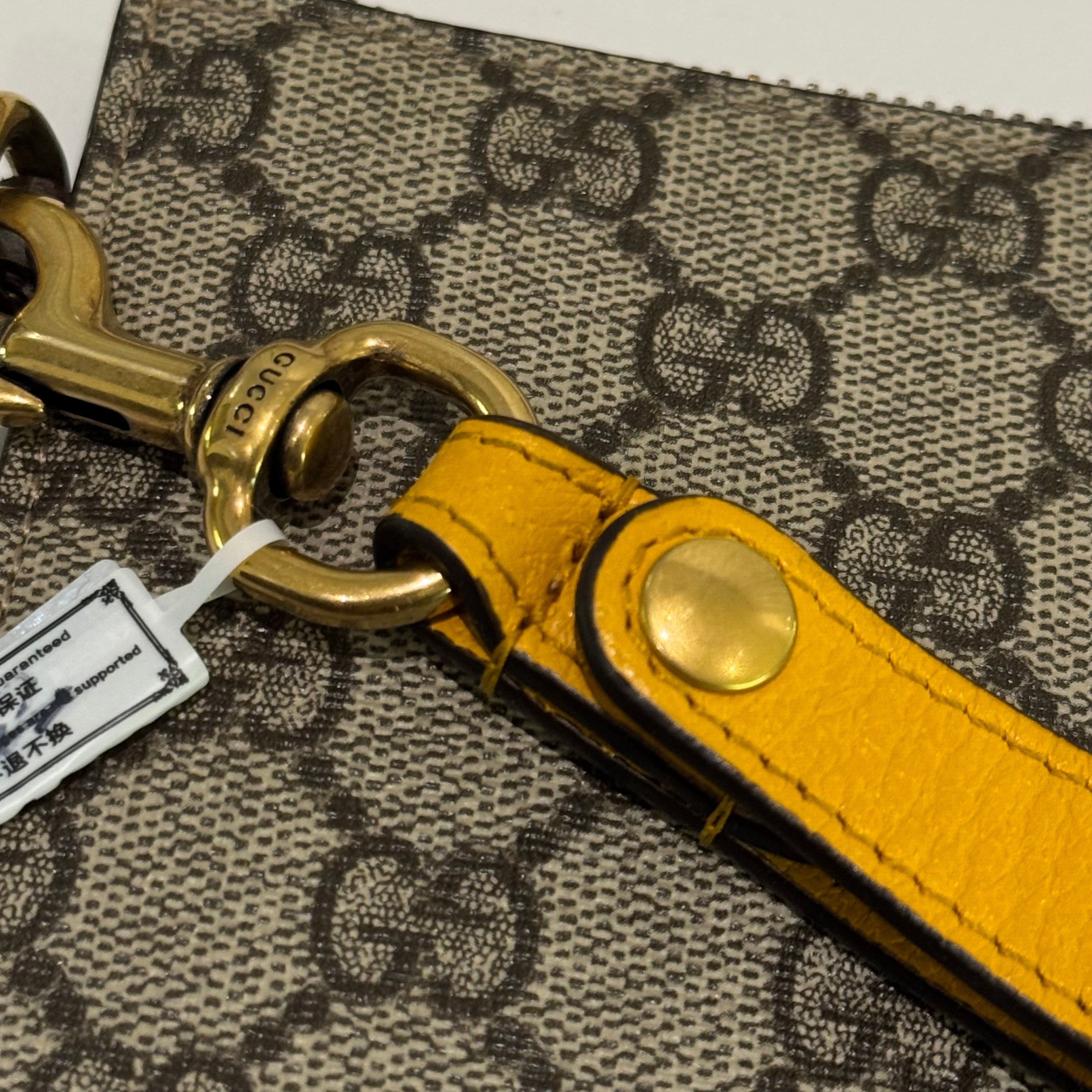 GUCCI METAL TIGER HEAD CLUTCH
