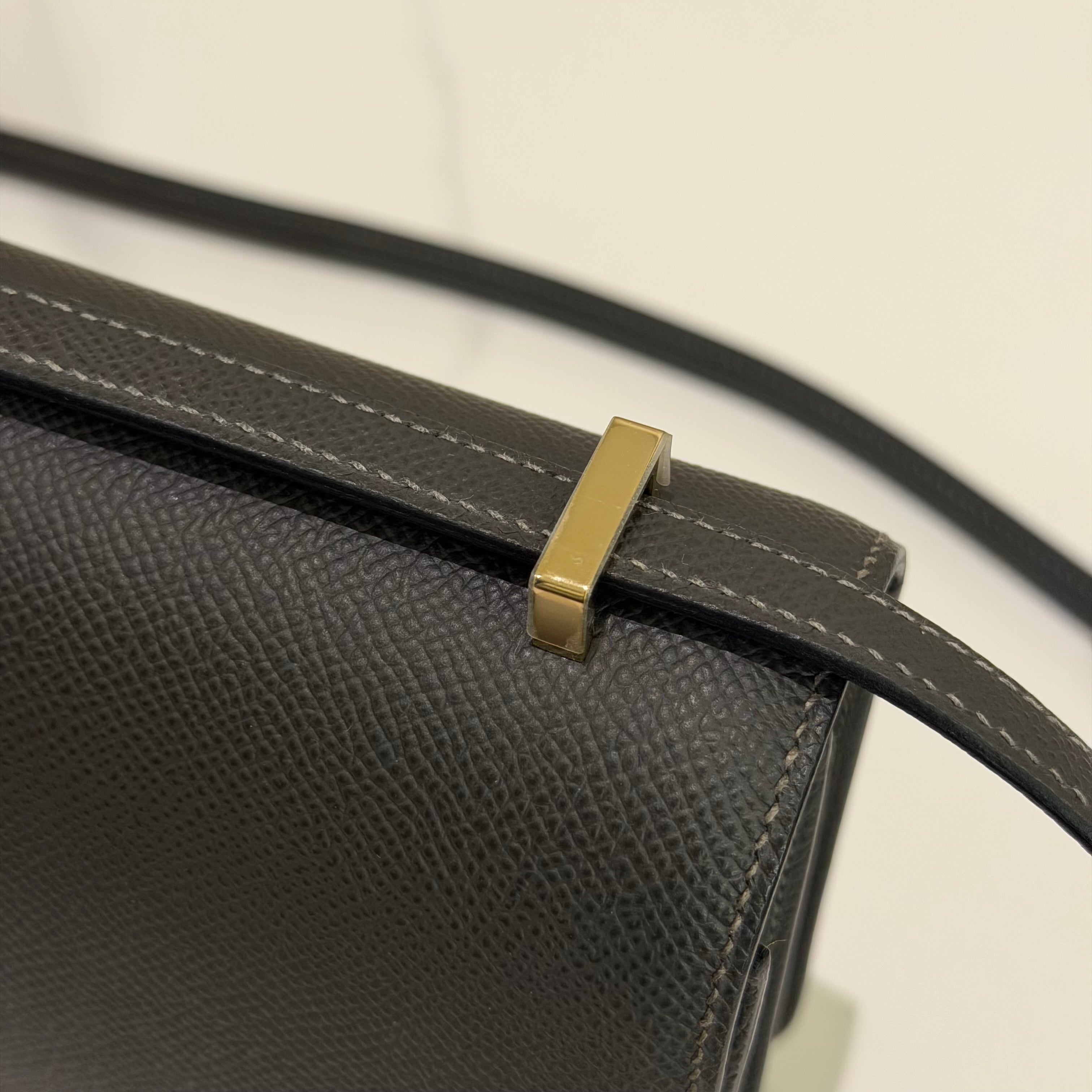 Hermes Constance Mini Graphite (Stamp B) | HERMES