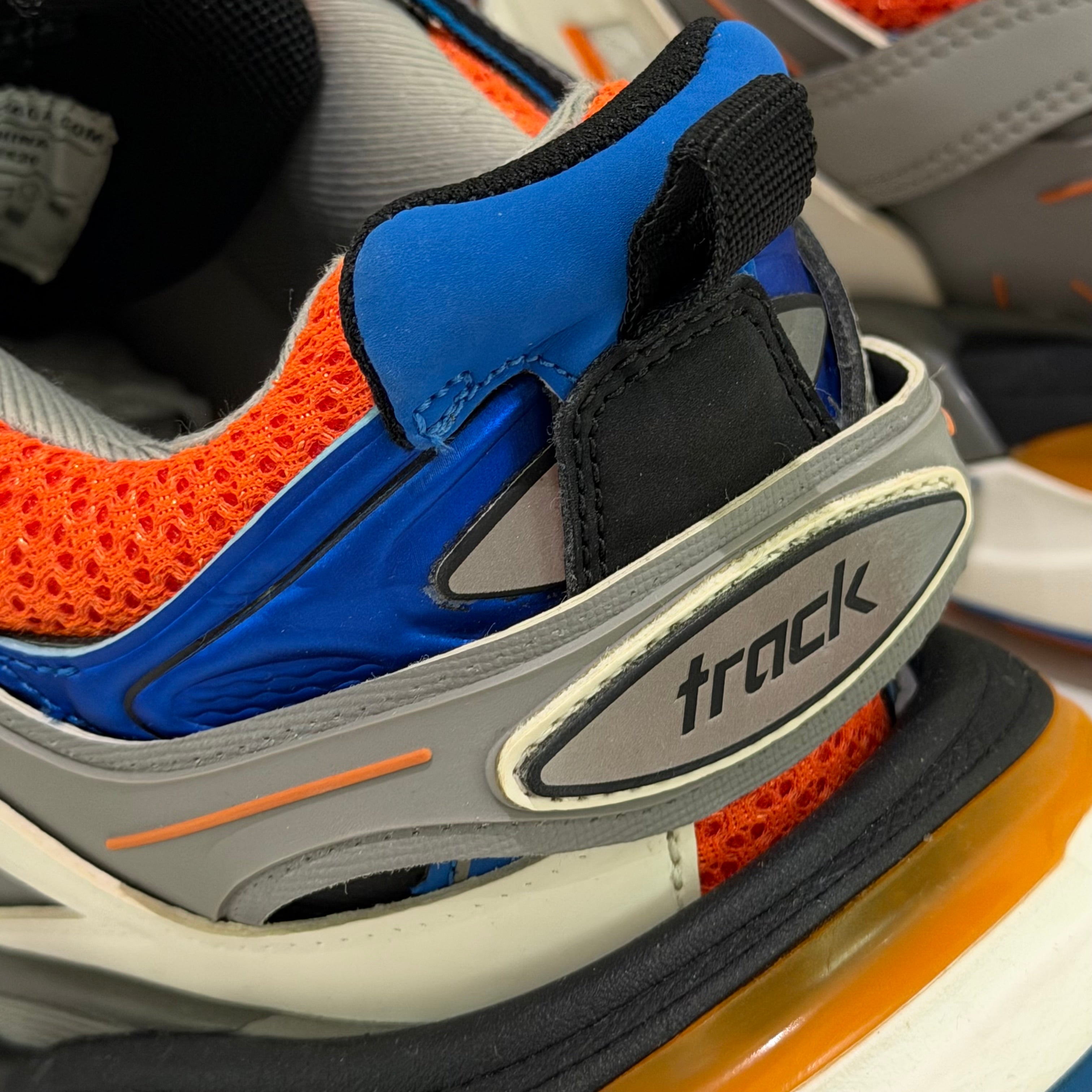 Balenciaga Track Blue White Orange Sneakers | BALENCIAGA