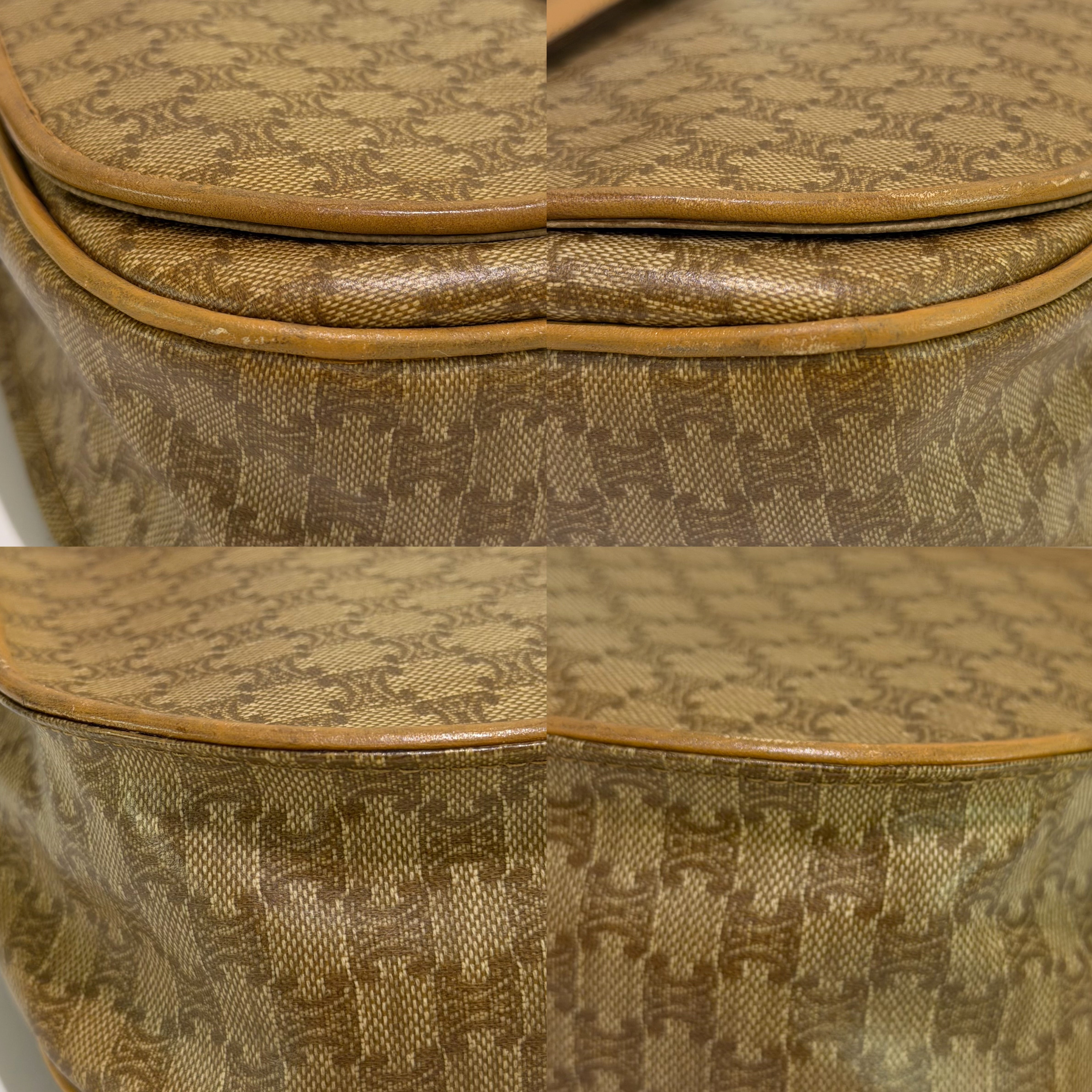 Celine Triomphe Saddle Bag Vintage