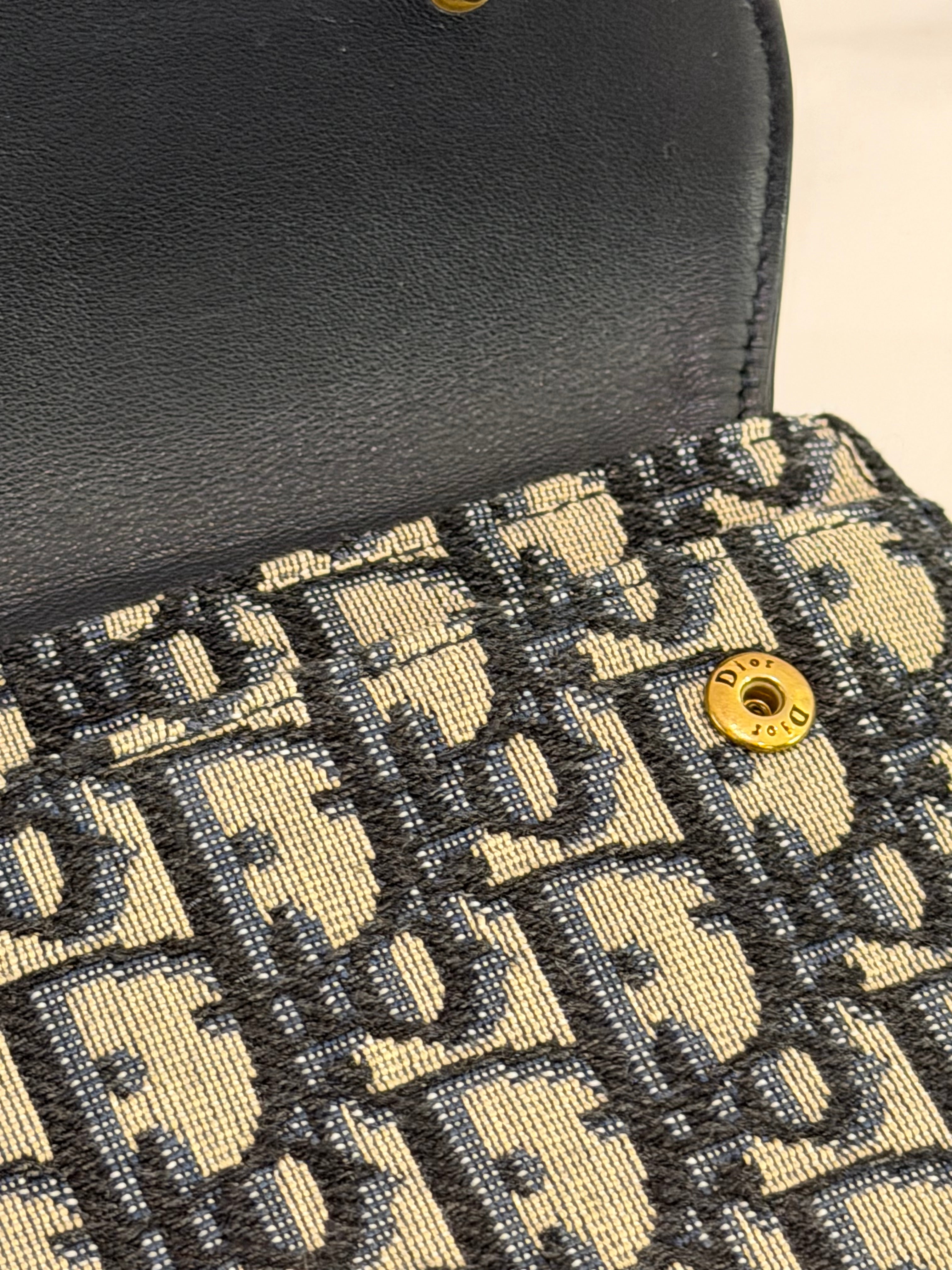 DIOR Saddle Oblique Long Wallet