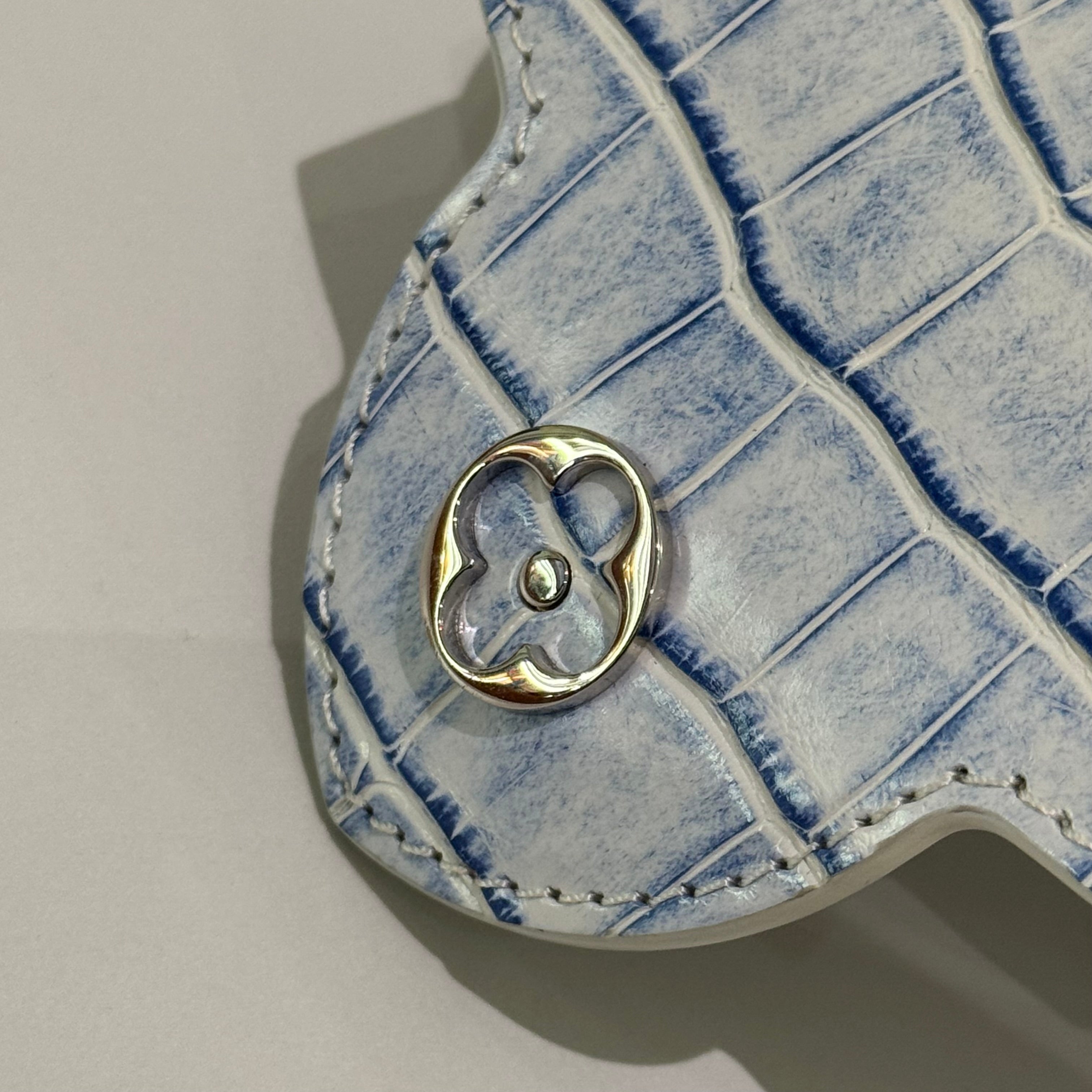 LOUIS VUITTON CAPUCINES MINI GRADIENT BLUE CROCODILE LEATHER