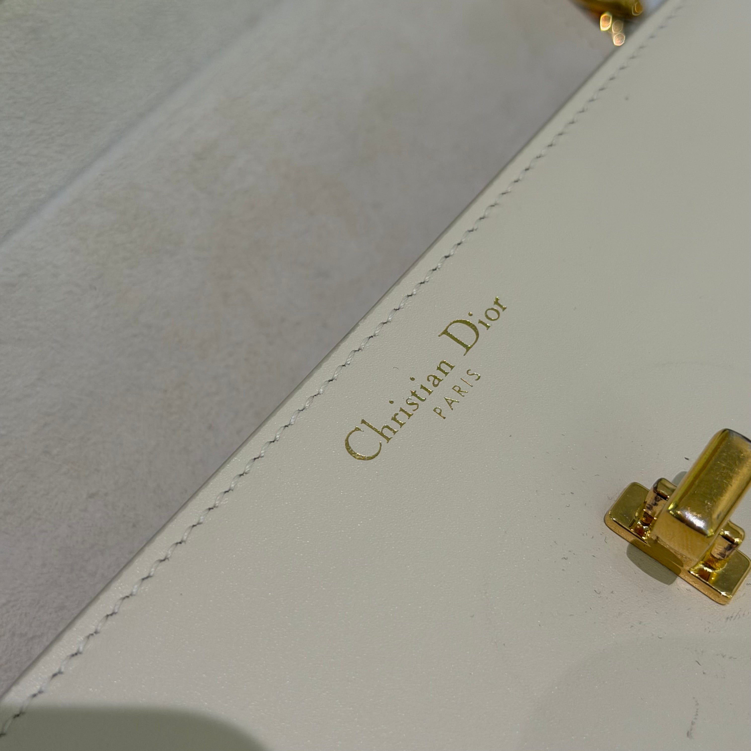 Dior Montaigne Flap Smooth Leather Shoulder Crossbody Bag