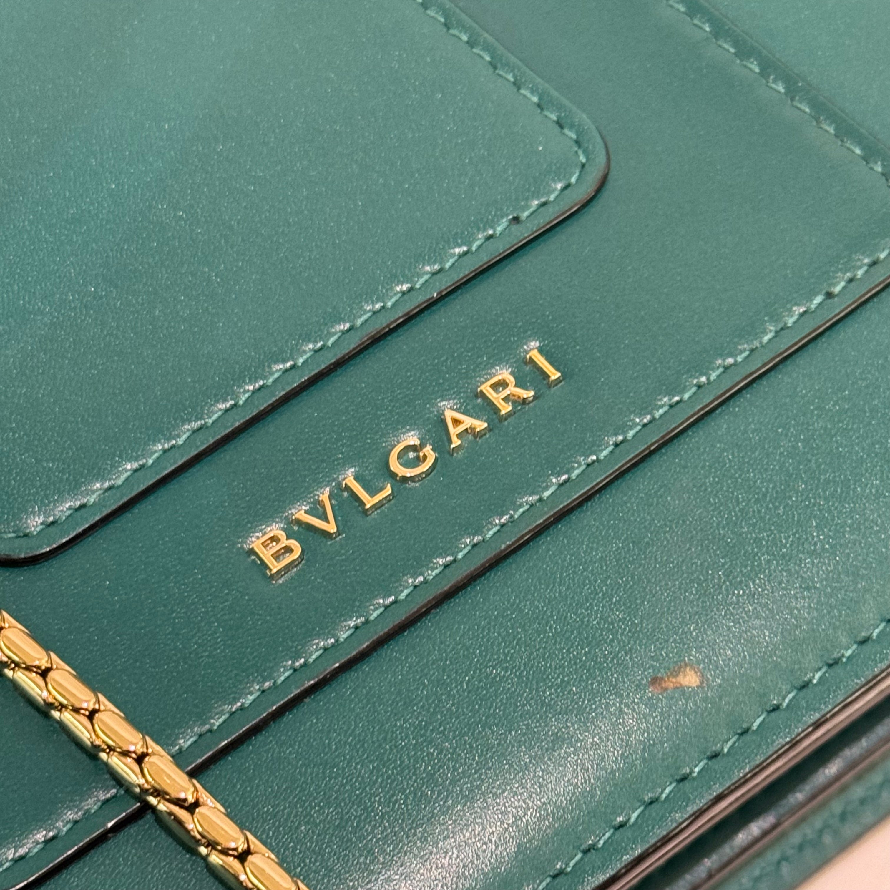 BVLGARI SERPENTI TOP HANDLE ACCORDION CROSSBODY BAG