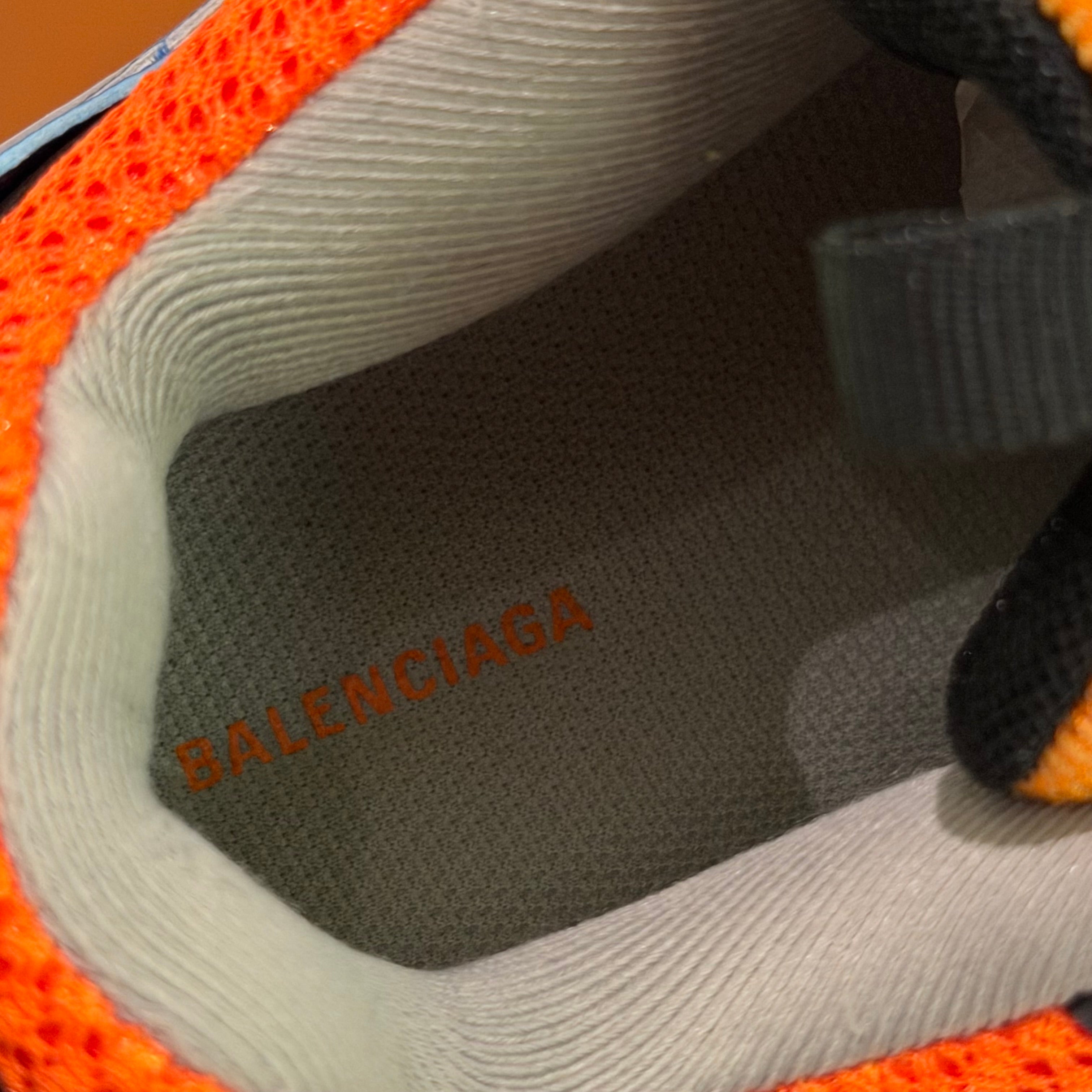 Balenciaga Track Blue White Orange Sneakers | BALENCIAGA