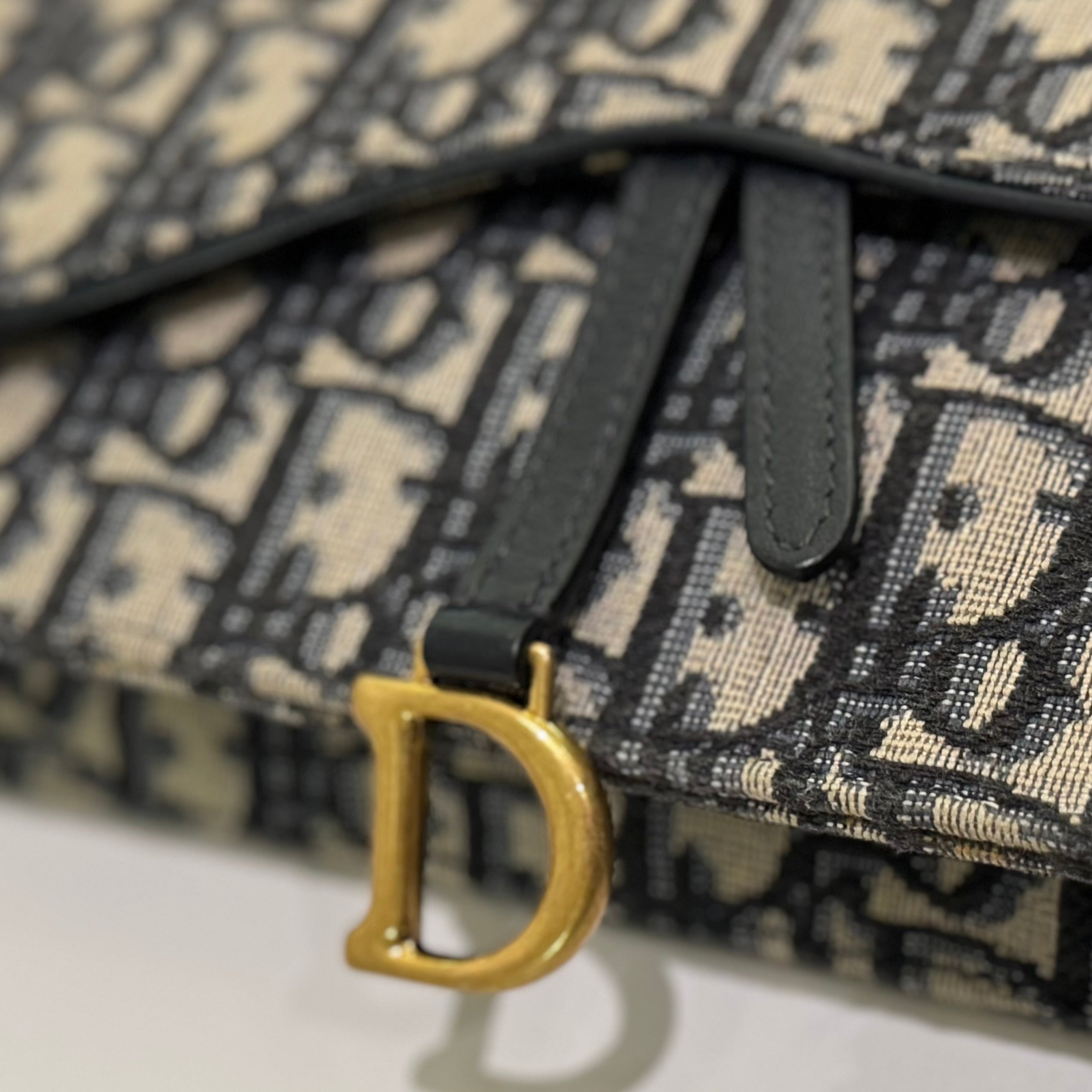 DIOR OBLIQUE WALLET ON CHAIN