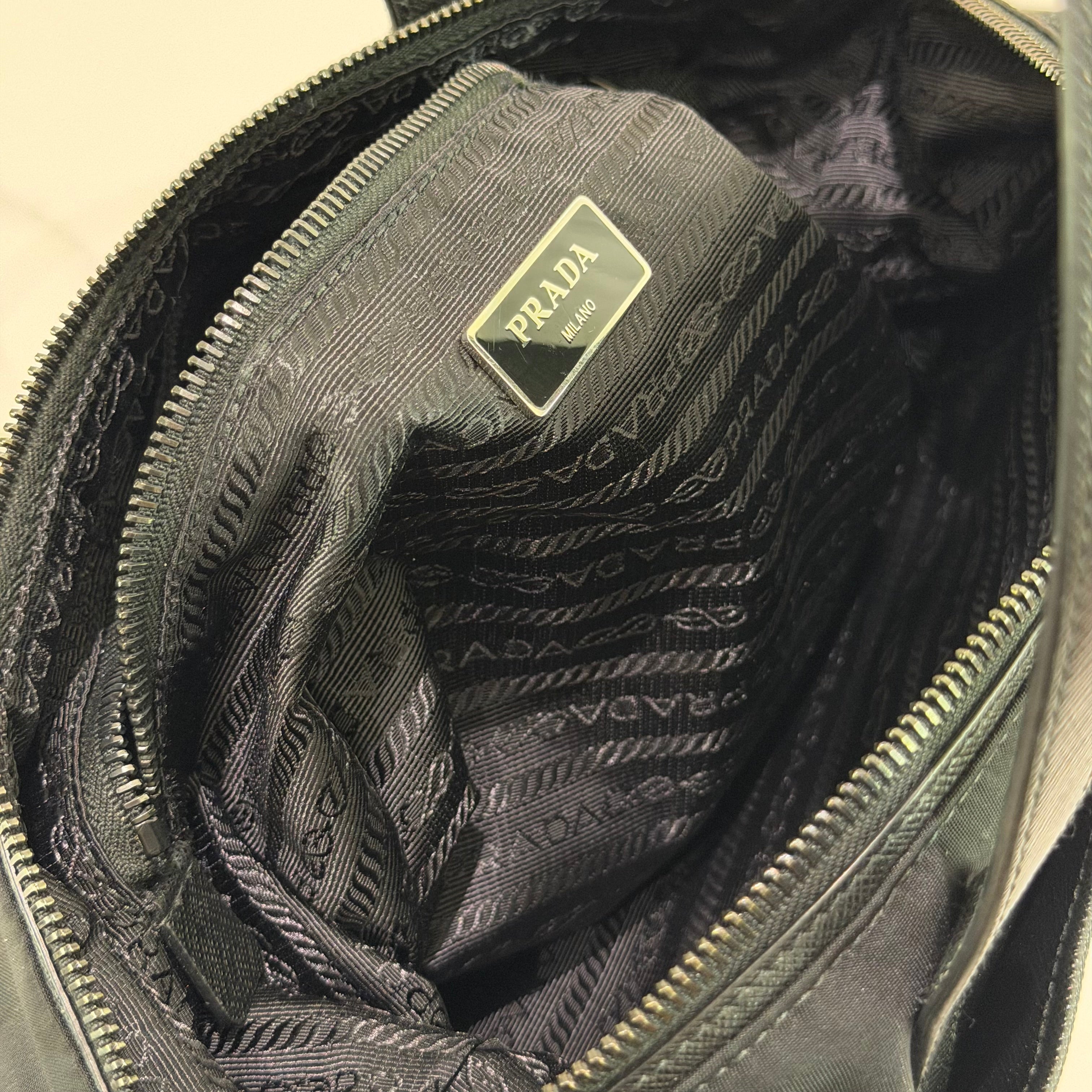 Prada Tote Robot Pink Printed Tote Bag